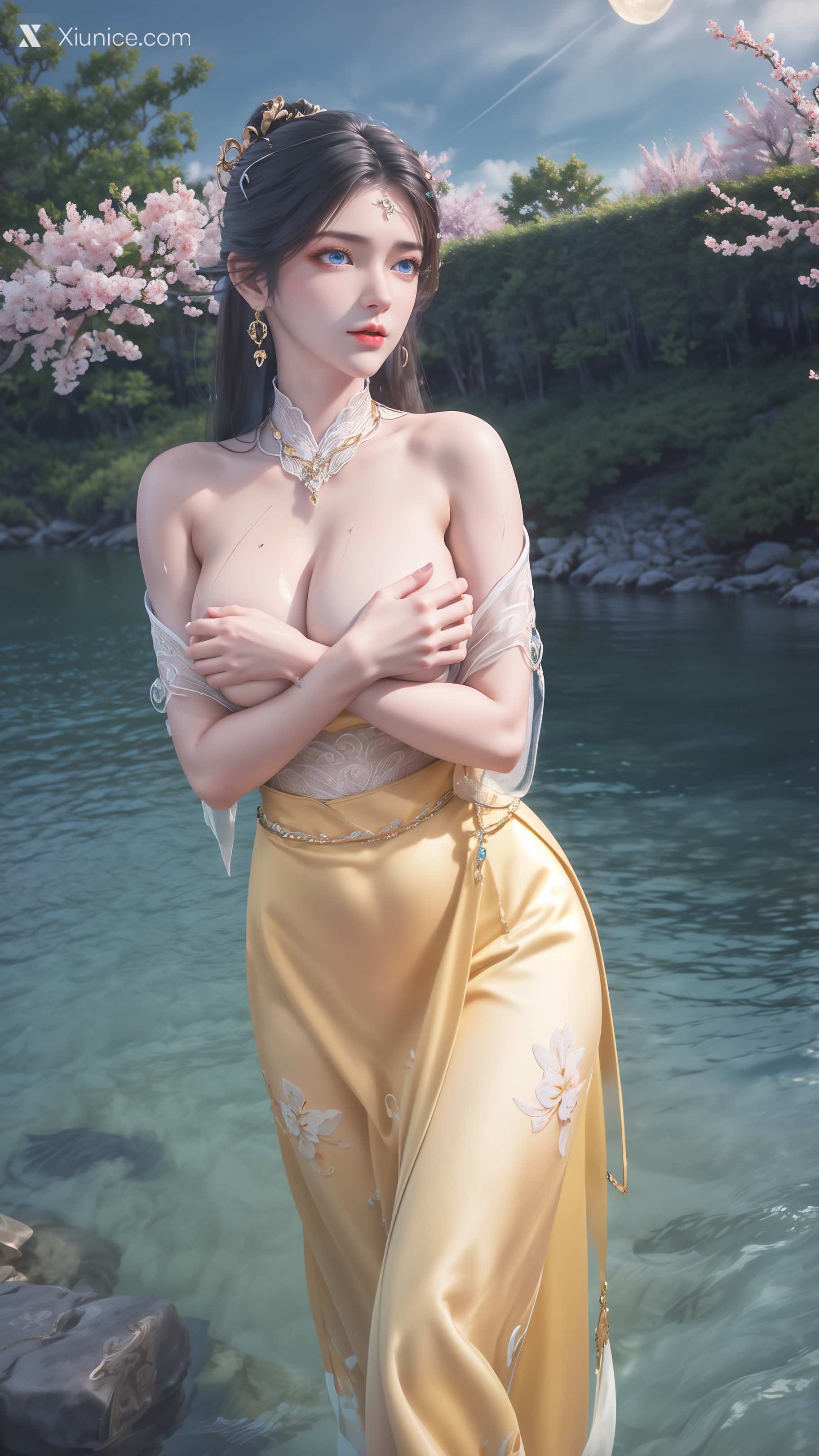 AI Girl – 诛仙-金瓶儿 溪边写真 第40张
