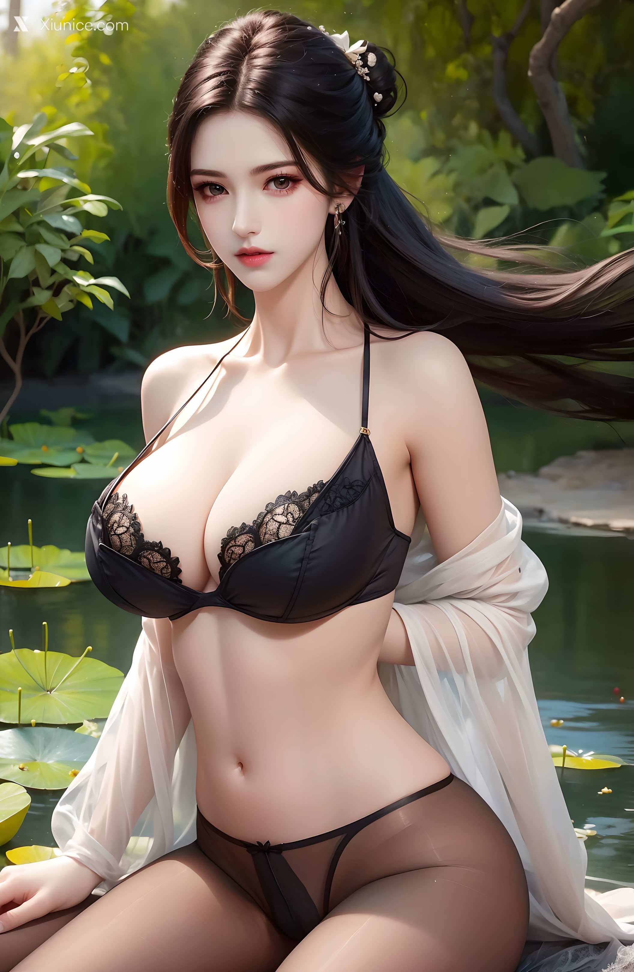 AI Girl – 绫清竹-拦腰细腻黑丝 第40张