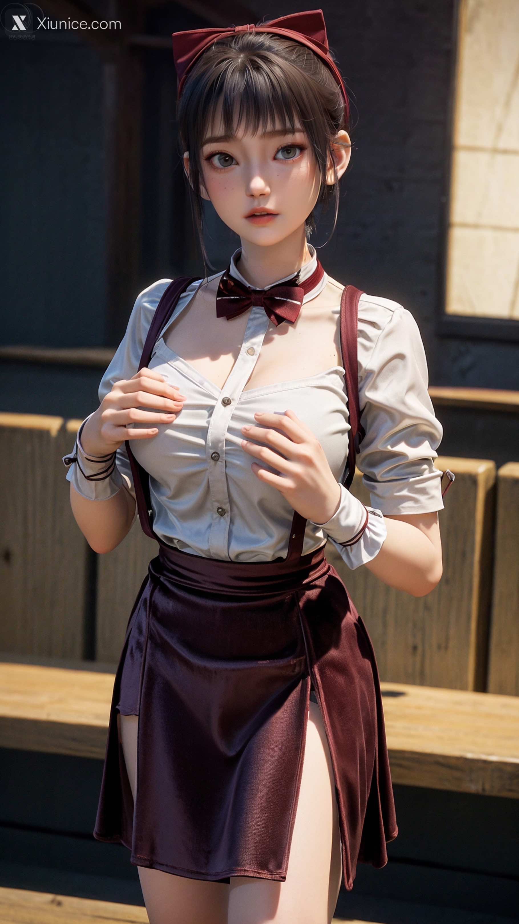 AI Girl – 天罡传 – 樊巧儿 – 樊巧儿 现代装 第9张