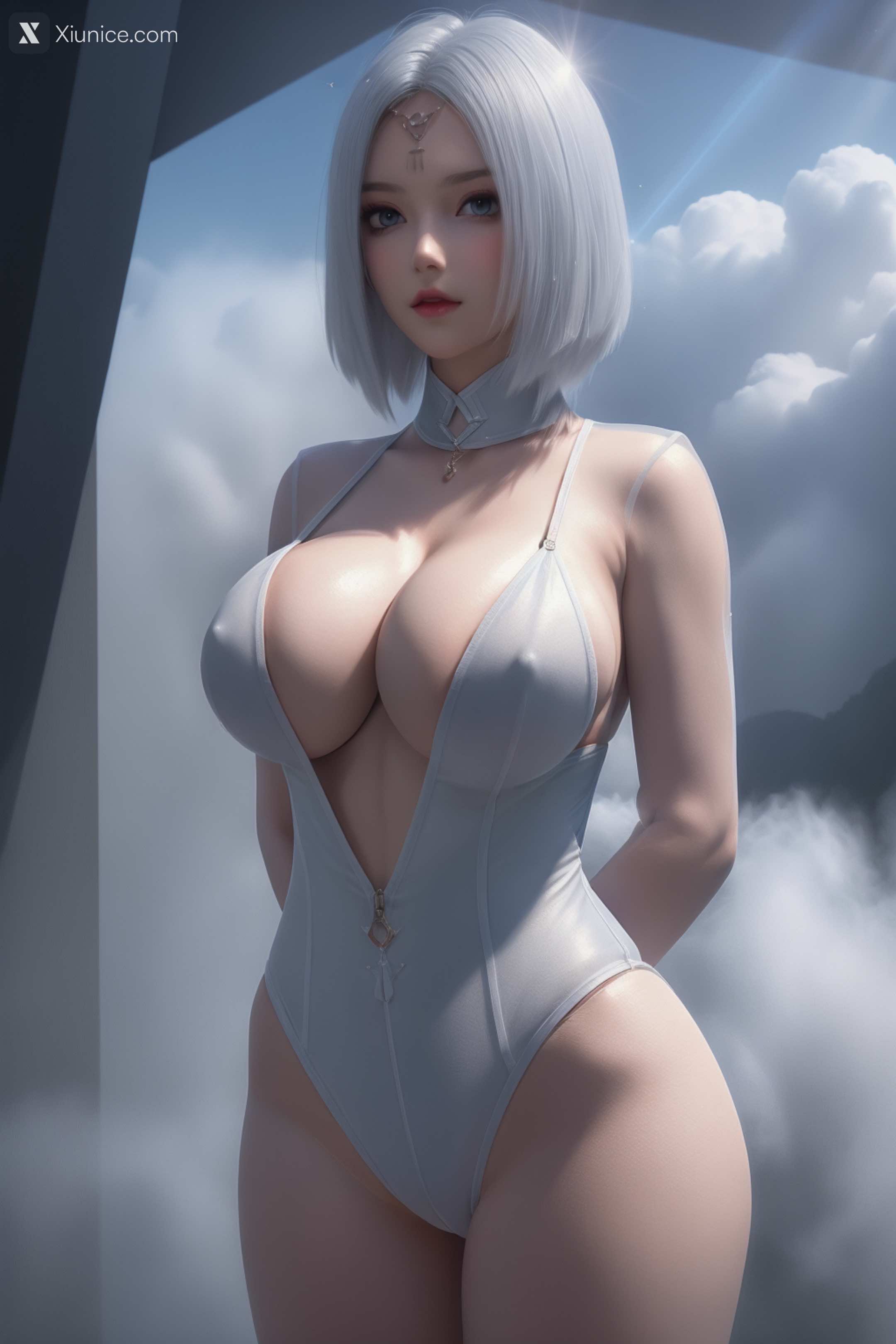 AI Girl – 堕玄师 – 白堇 非浅 沈燃 – 非浅 内衣写真 第35张