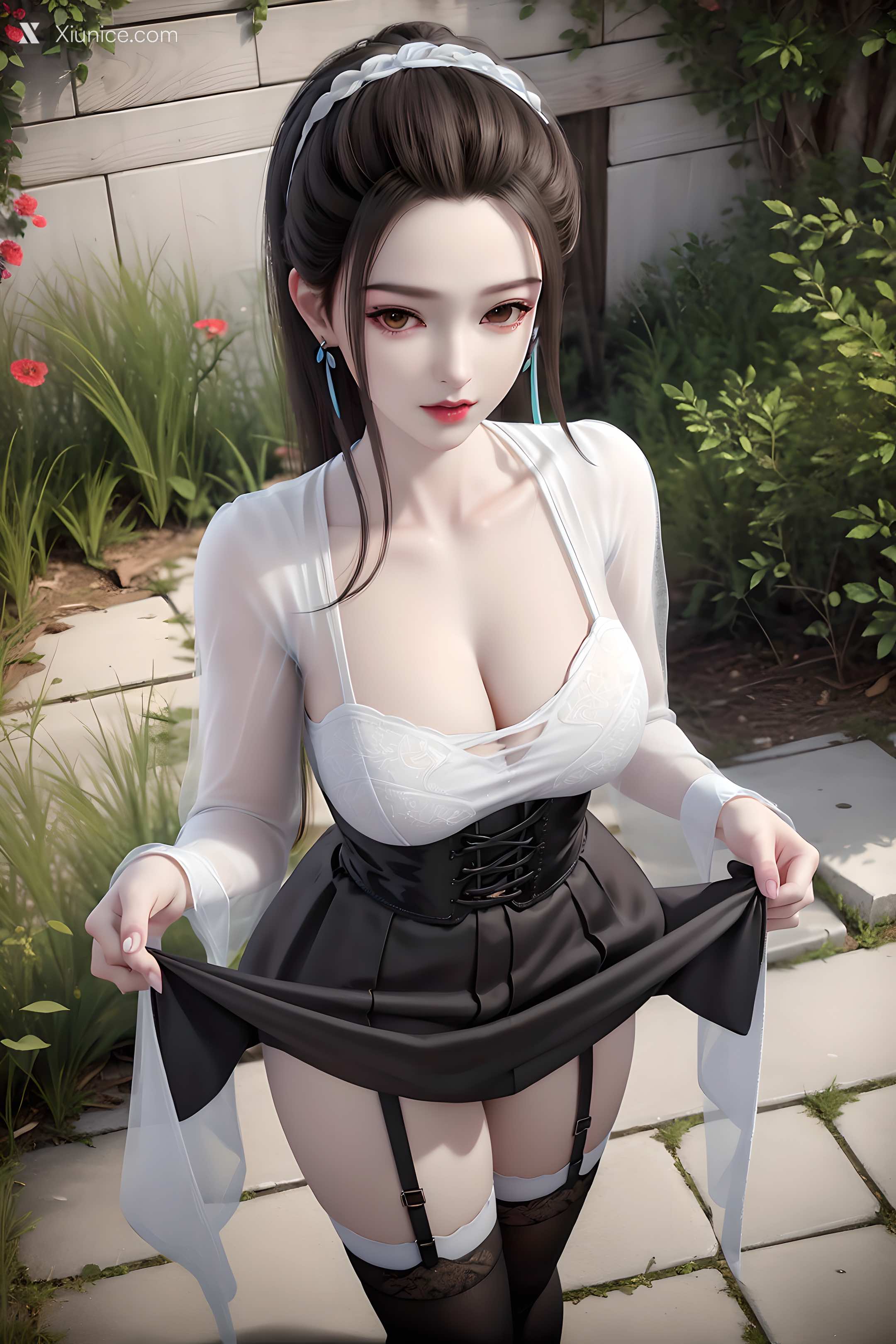 AI Girl – 妖神记 – 龙羽音 应月茹 – 应月茹3 户外 第14张