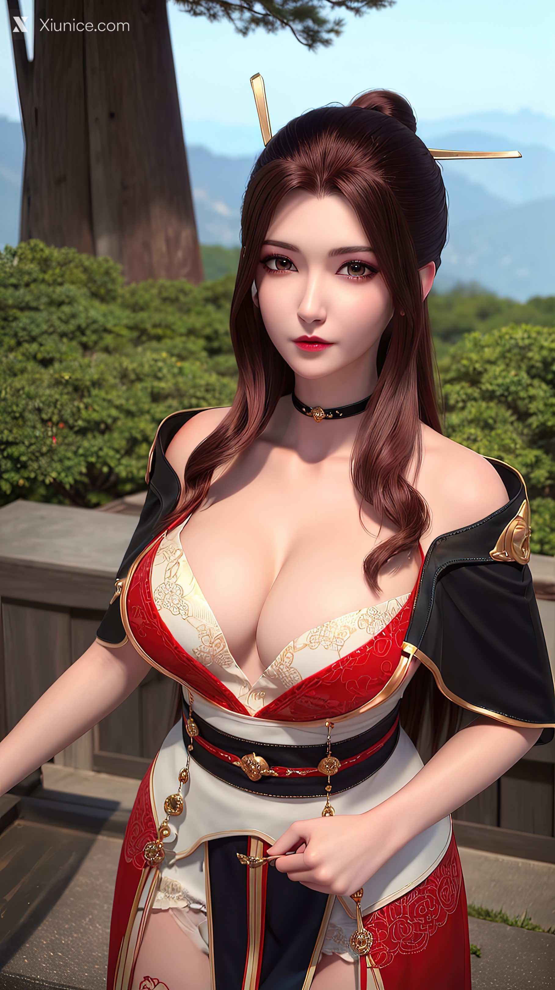 AI Girl – 堕玄师 – 白堇 非浅 沈燃 – 沈燃 户外红装 第15张
