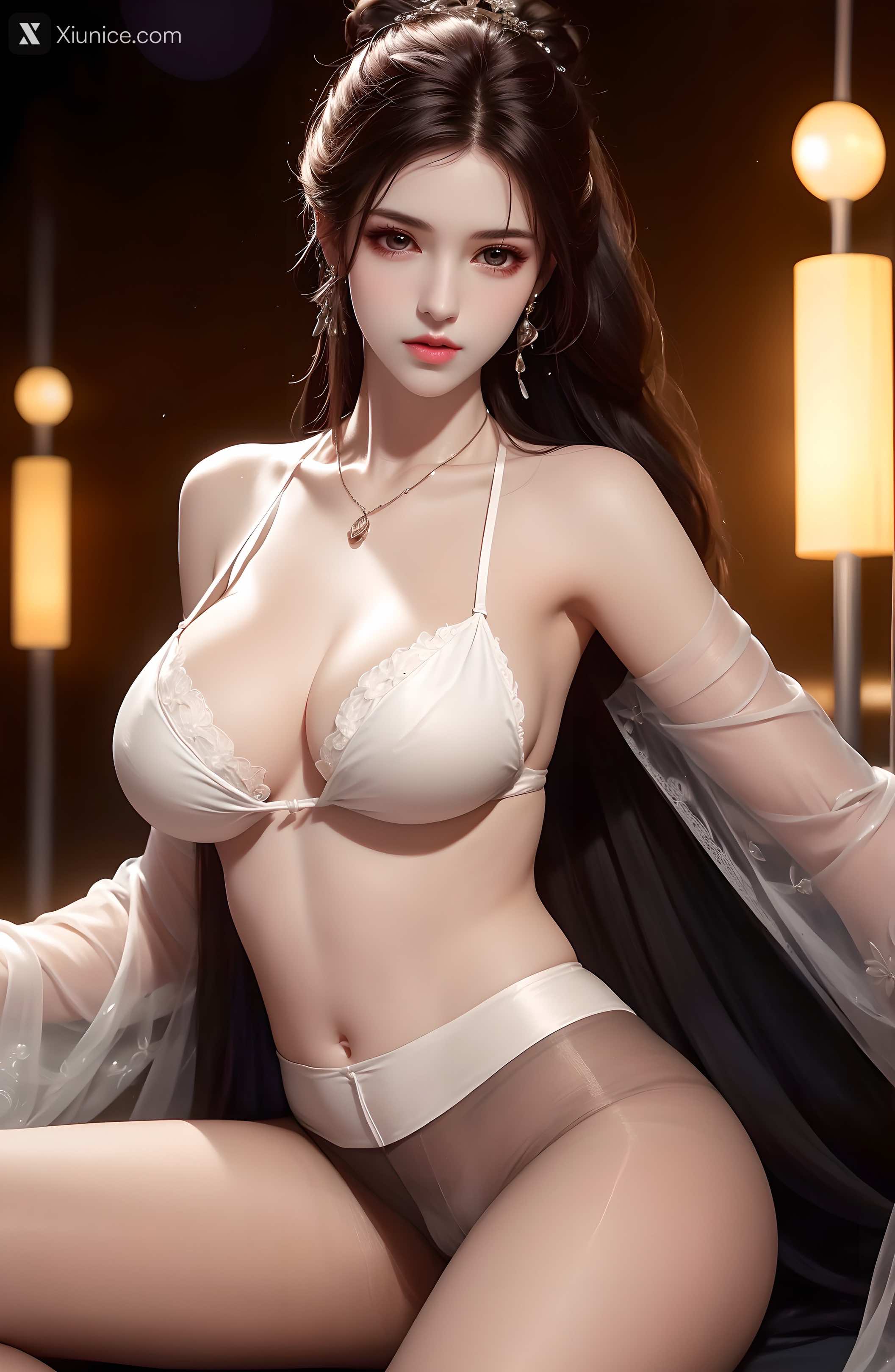 AI Girl – 绫清竹-拦腰细腻黑丝 第86张