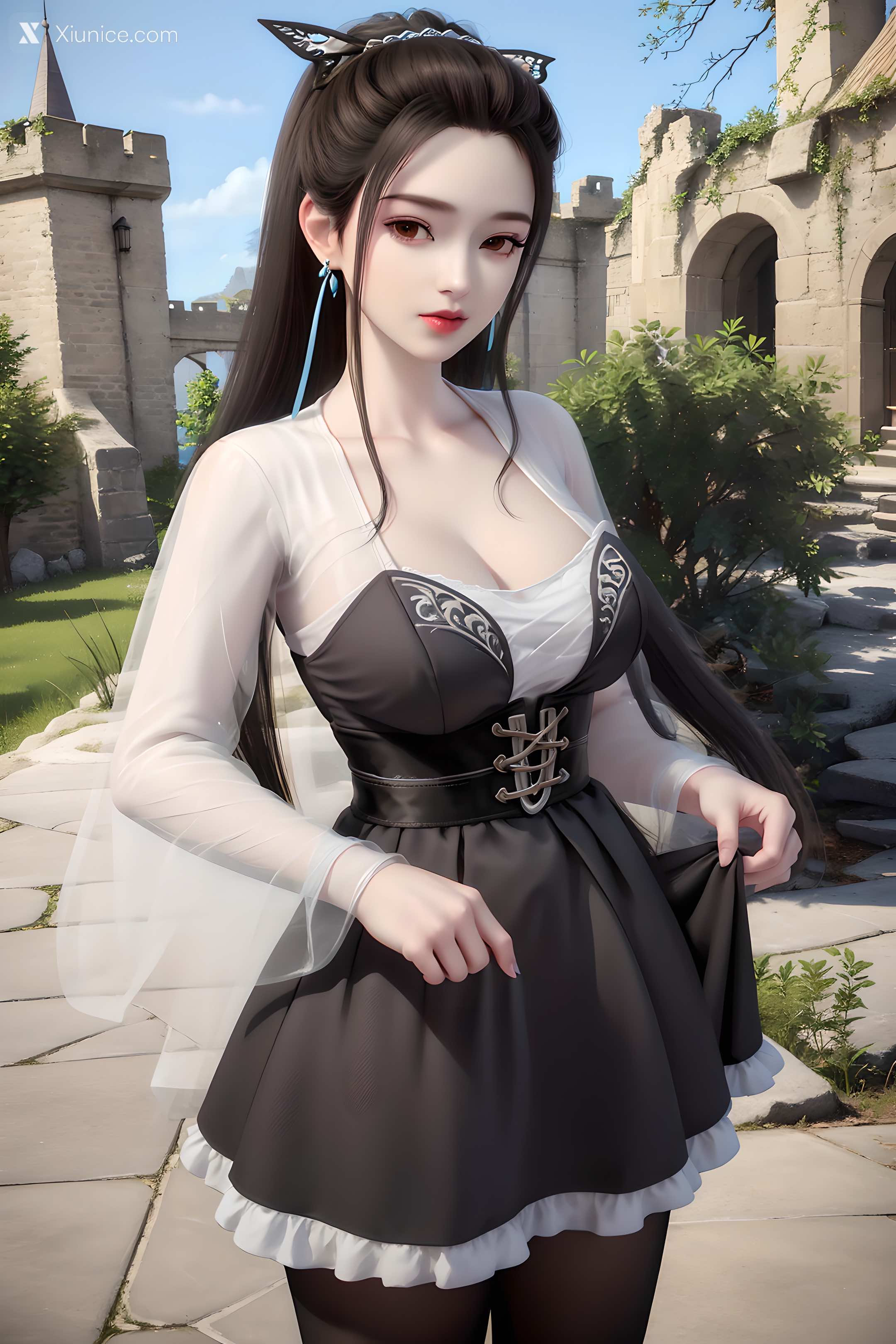 AI Girl – 妖神记 – 龙羽音 应月茹 – 应月茹3 户外 第23张