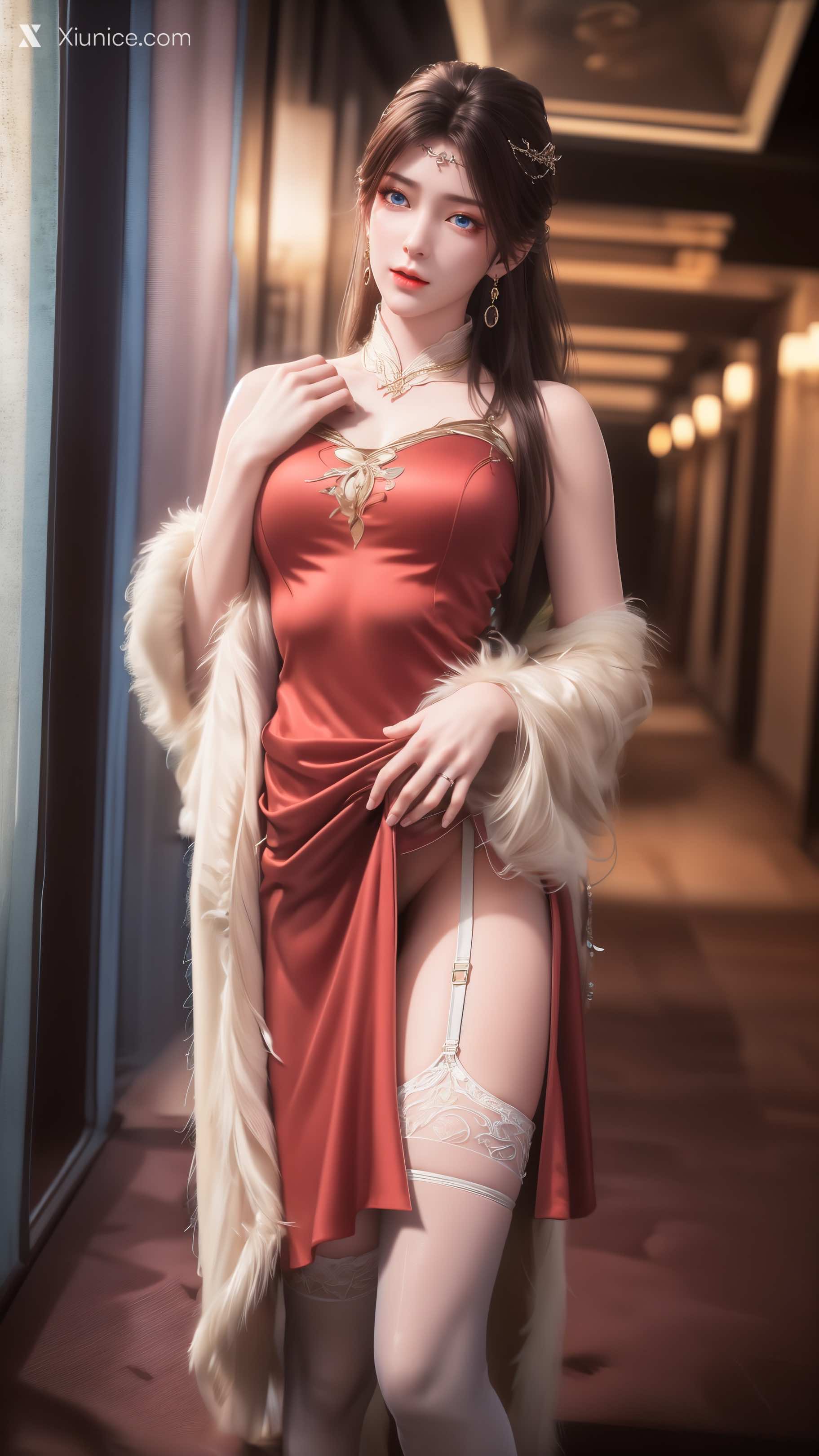 AI Girl – 诛仙-金瓶儿 溪边写真 第4张