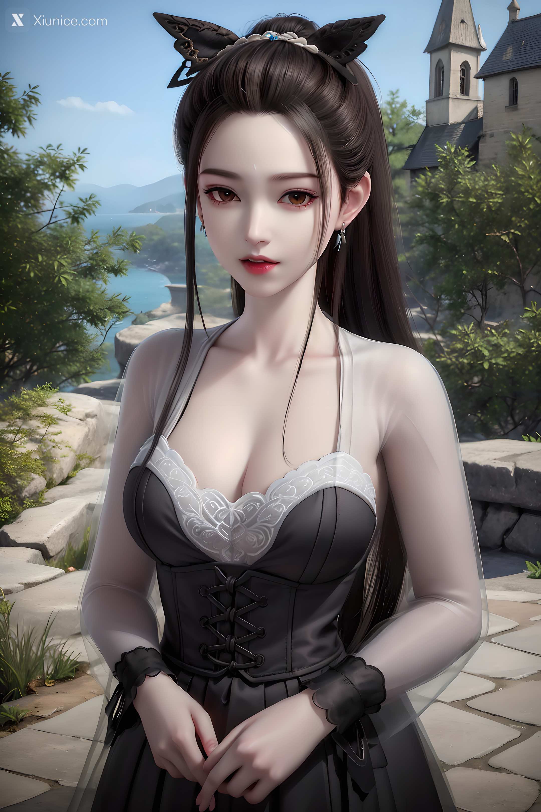 AI Girl – 妖神记 – 龙羽音 应月茹 – 应月茹3 户外 第22张