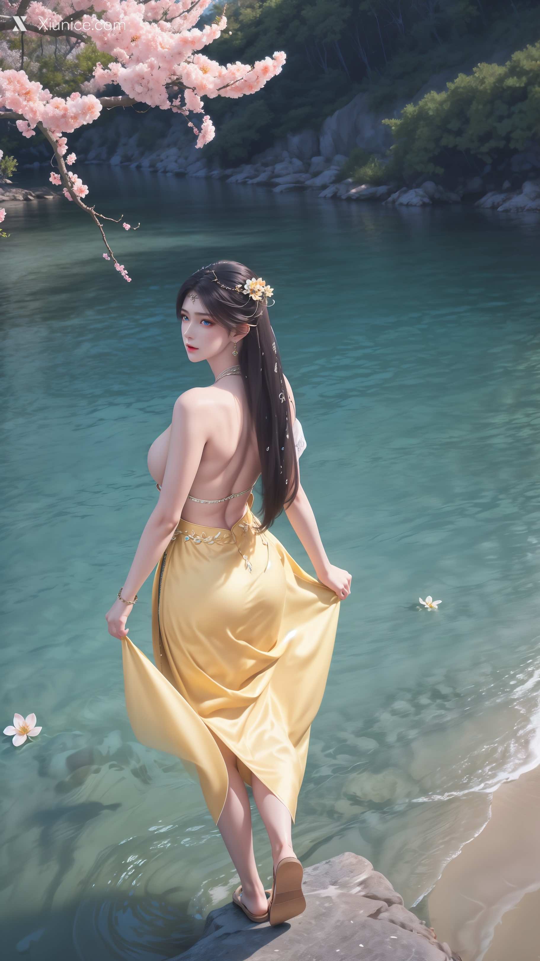 AI Girl – 诛仙-金瓶儿 溪边写真 第81张