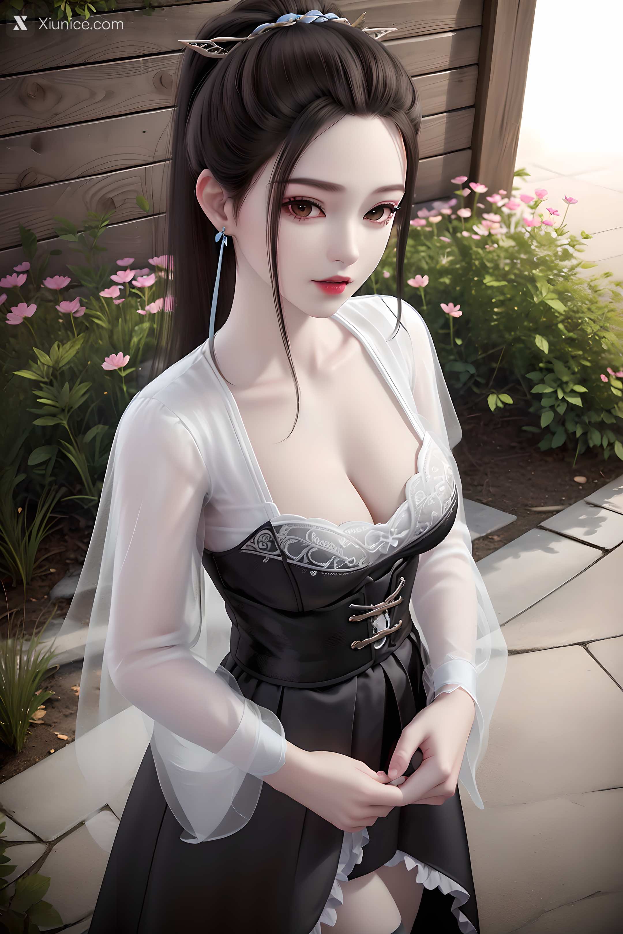 AI Girl – 妖神记 – 龙羽音 应月茹 – 应月茹3 户外 第33张