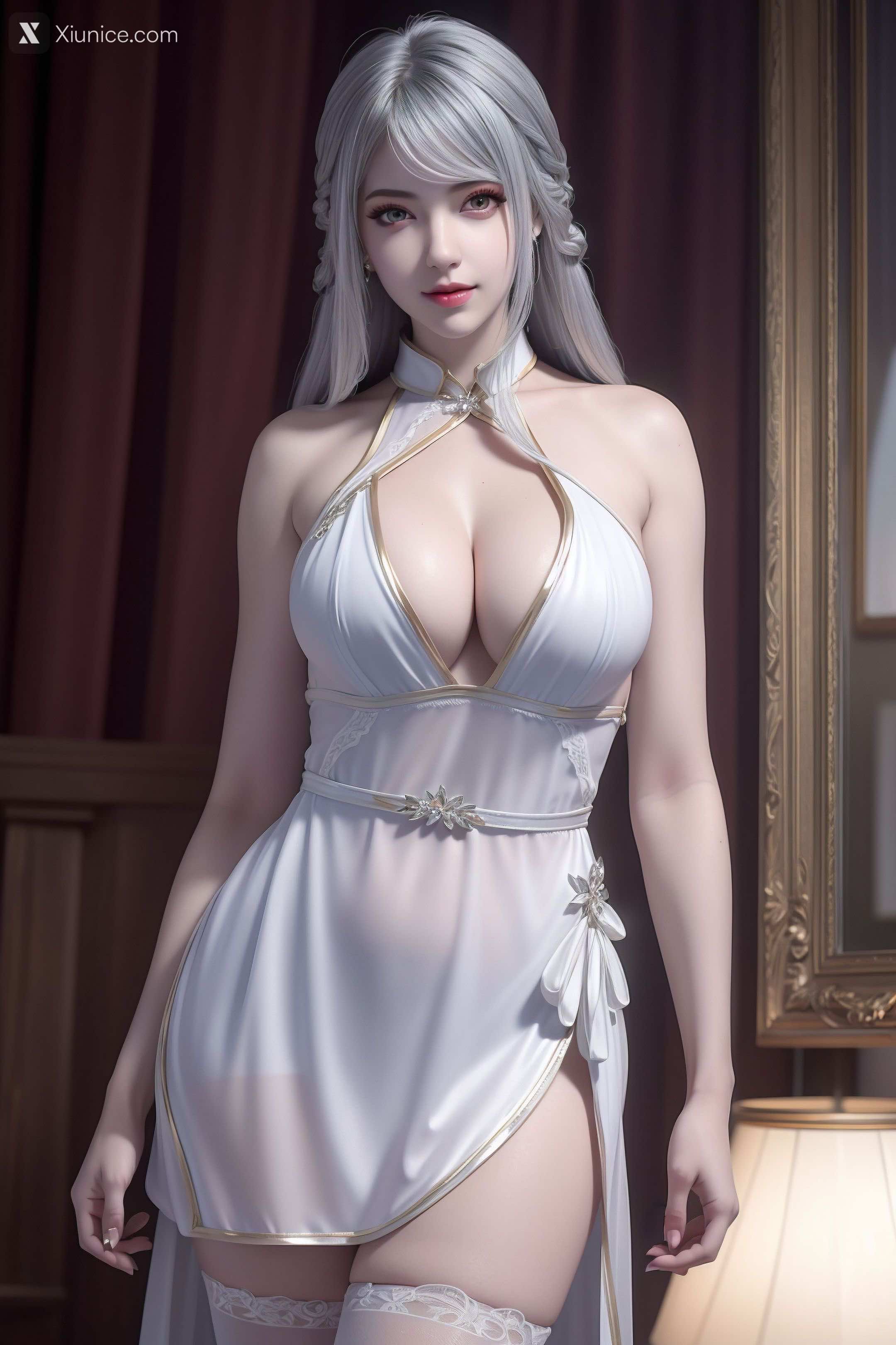 AI Girl – 镜双城 – 白璎 如意夫人 – 白璎 内衣 第4张