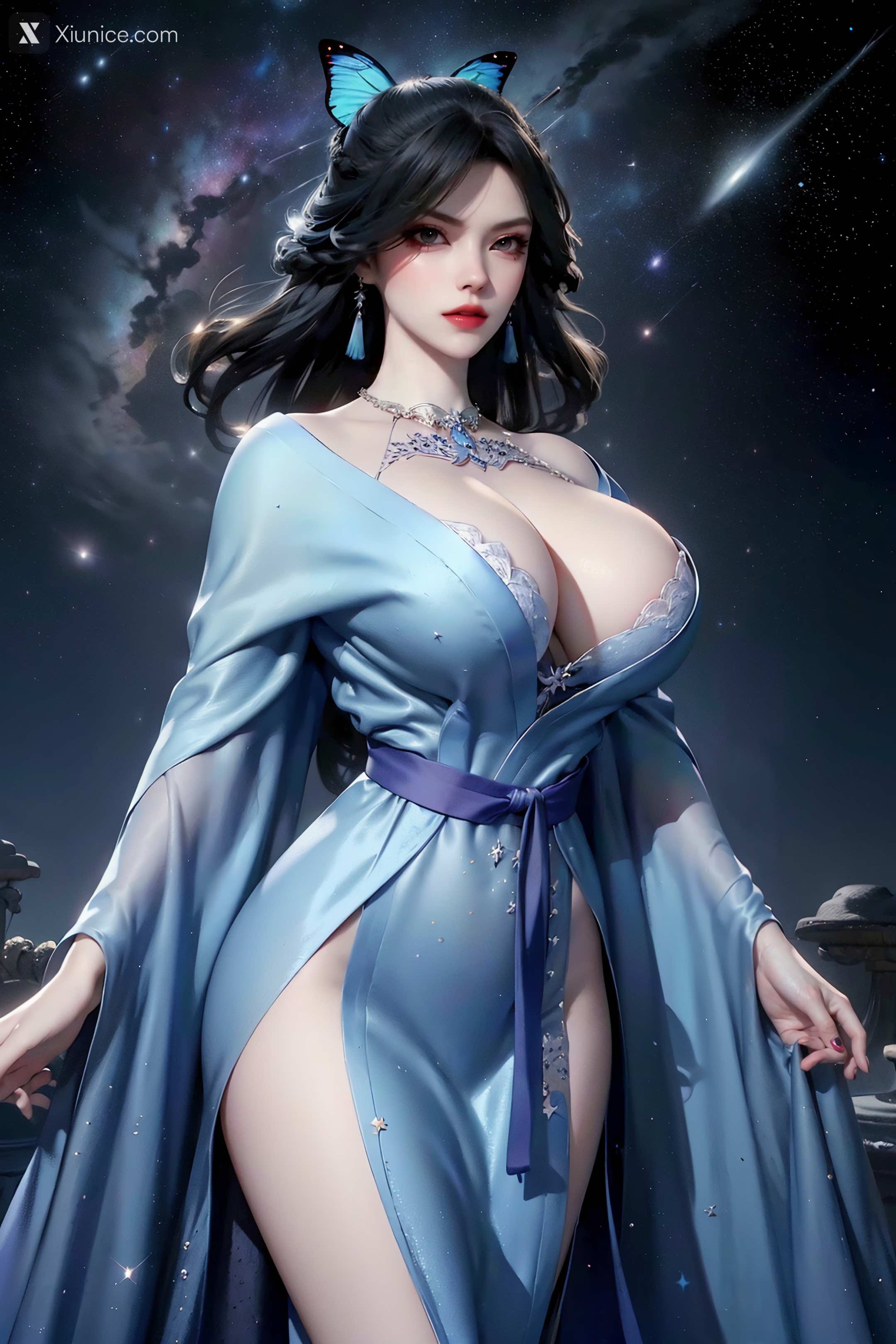 AI Girl – 太一剑仙传 – 蓝雨蝶 – 蓝雨蝶 巨乳 第30张