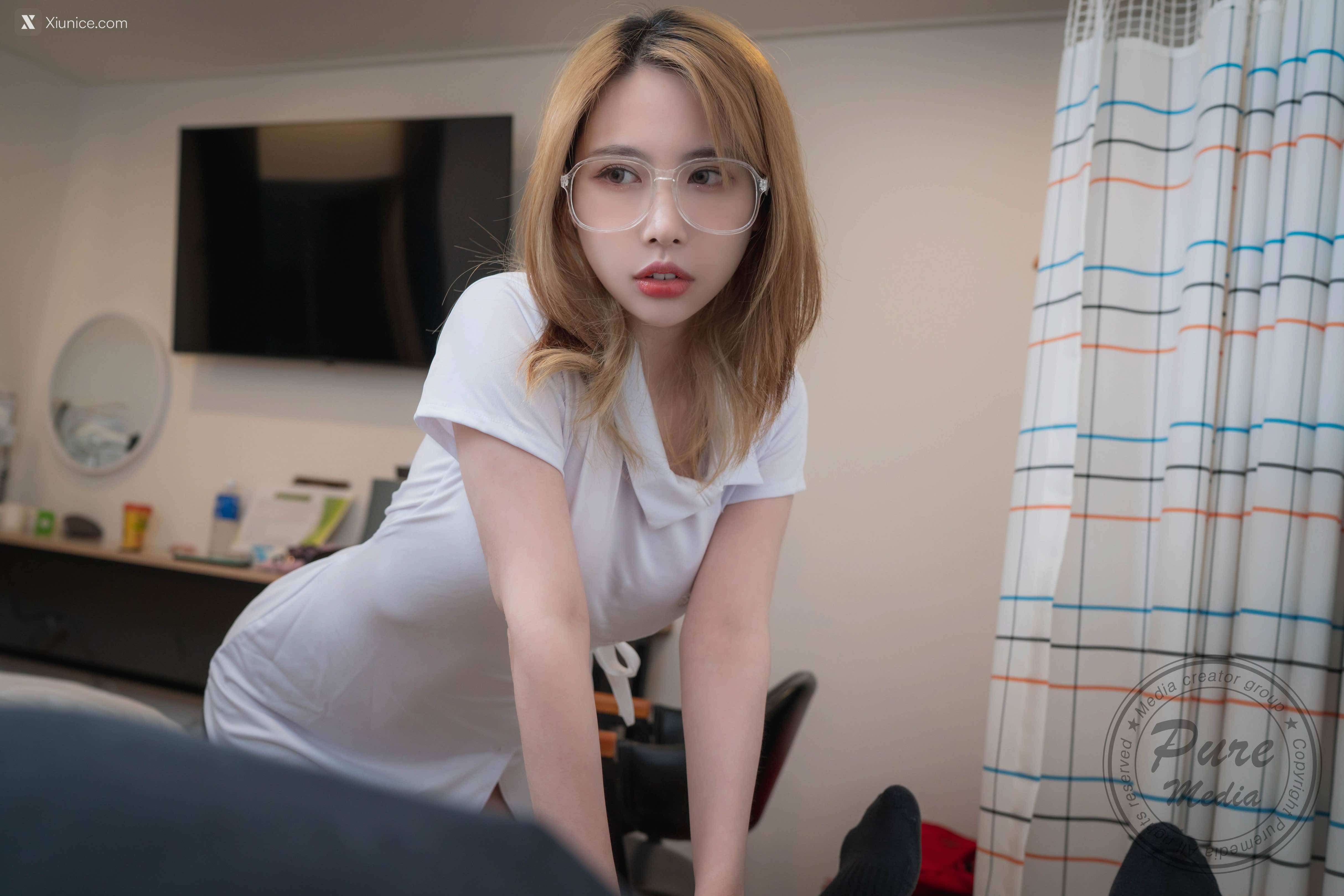 Pure Media Vol.206 Uhye (이유혜) Fainted Nurse 第19张