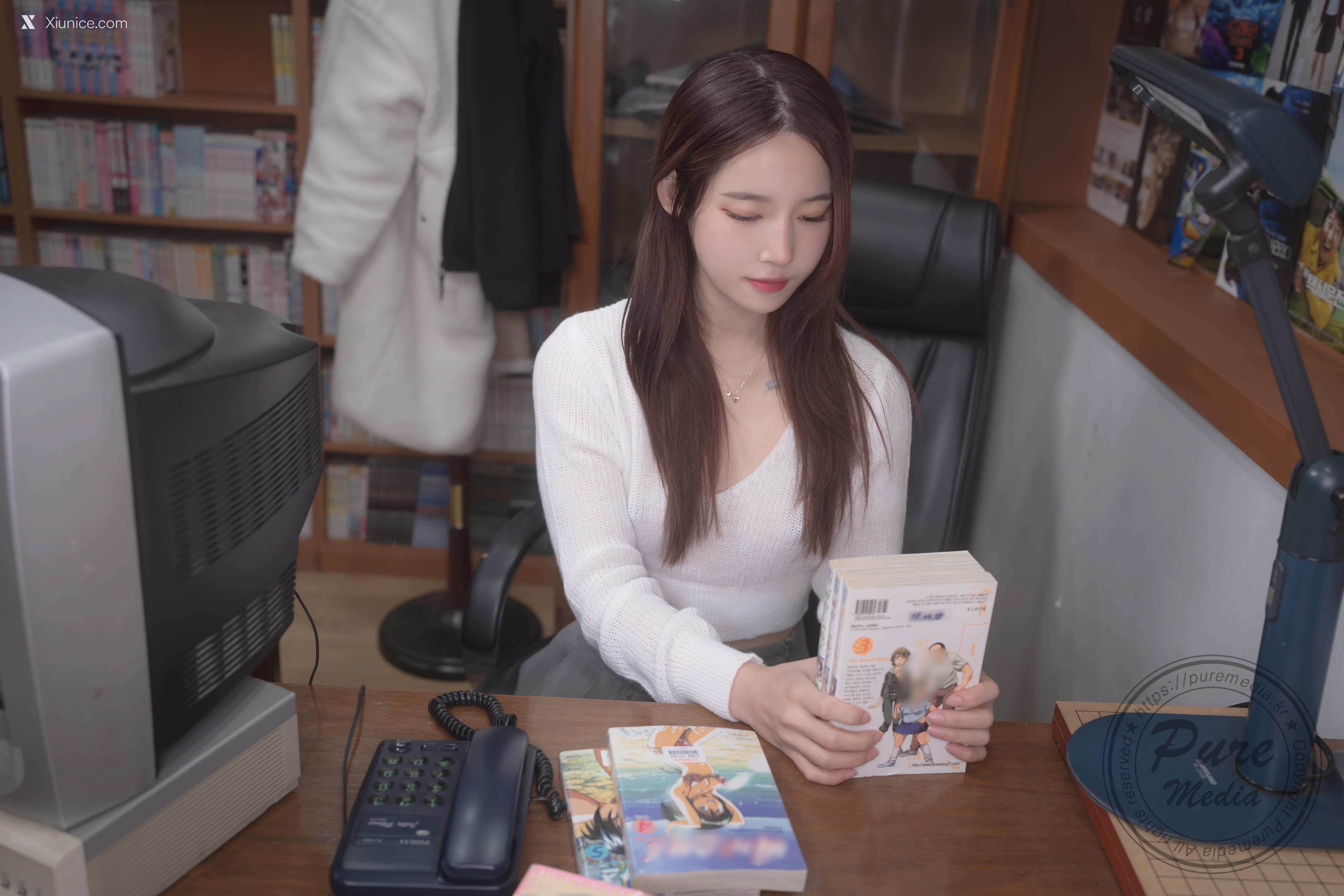 Pure Media Vol.273 Yeha (예하) – Dreaming With Library Girl 第4张
