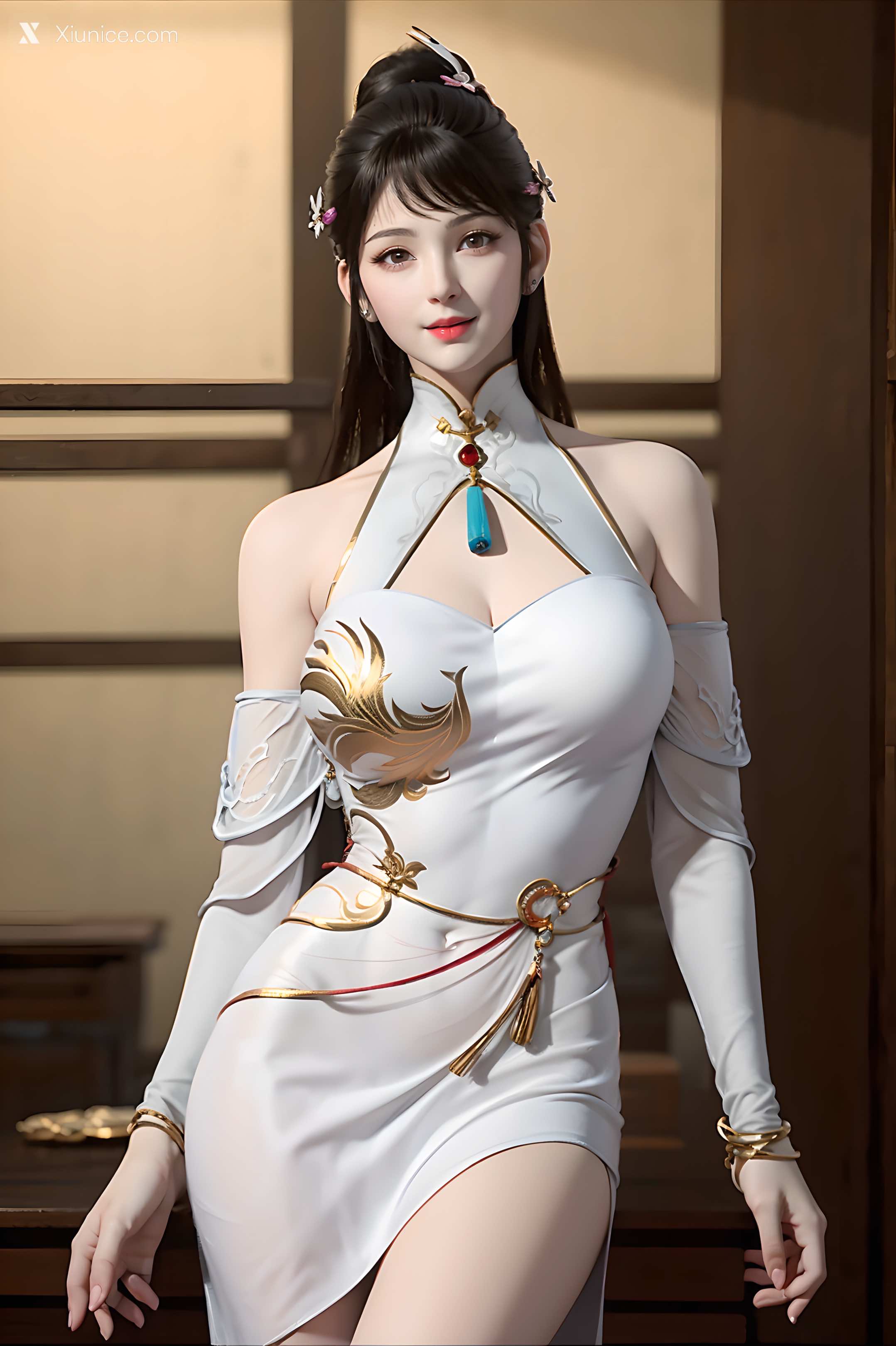 AI Girl – 逆天邪神 – 楚月婵 蓝雪若 茉莉 小姑妈 – 蓝雪若 原装 第13张