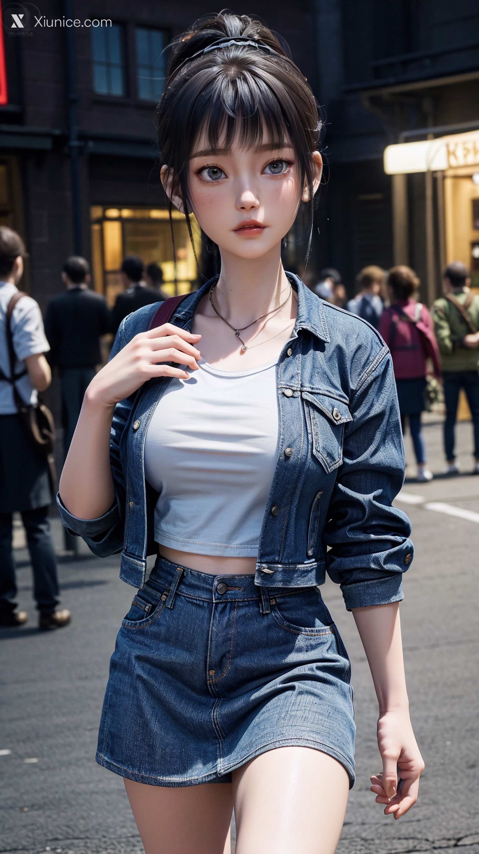 AI Girl – 天罡传 – 樊巧儿 – 樊巧儿 现代装 第2张
