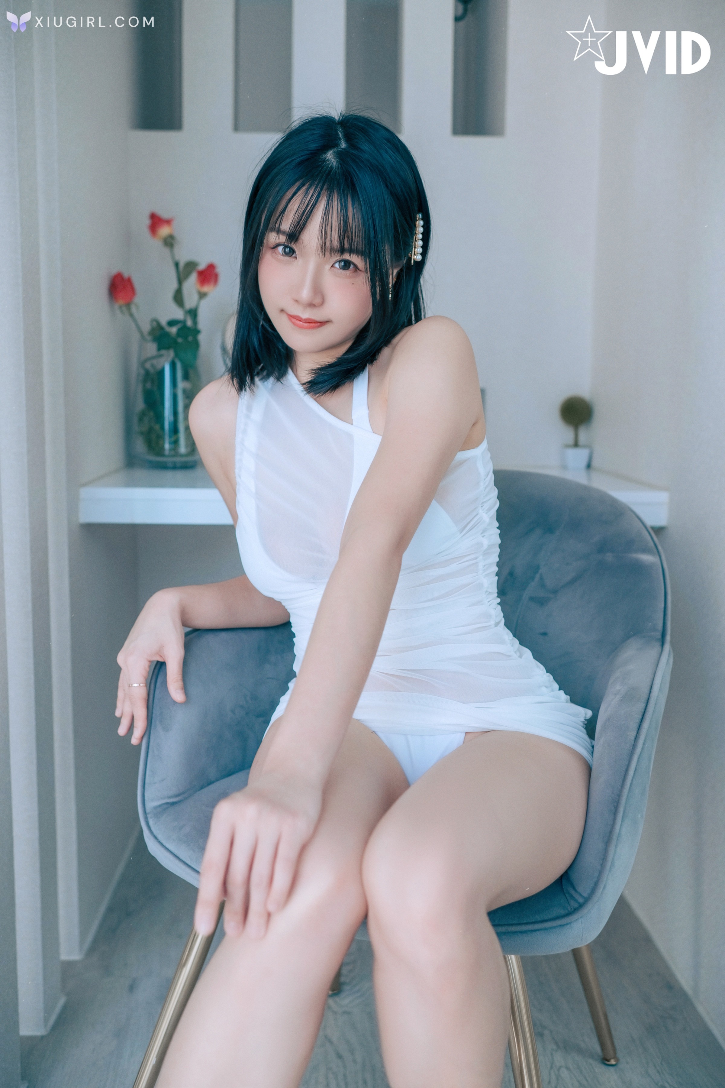 JVID Angela寶7 – 豪乳情婦の不倫旅行寶七跪舔肉棒的色色拜金萌妹靈巧的舌頭舔來舔去 第8张
