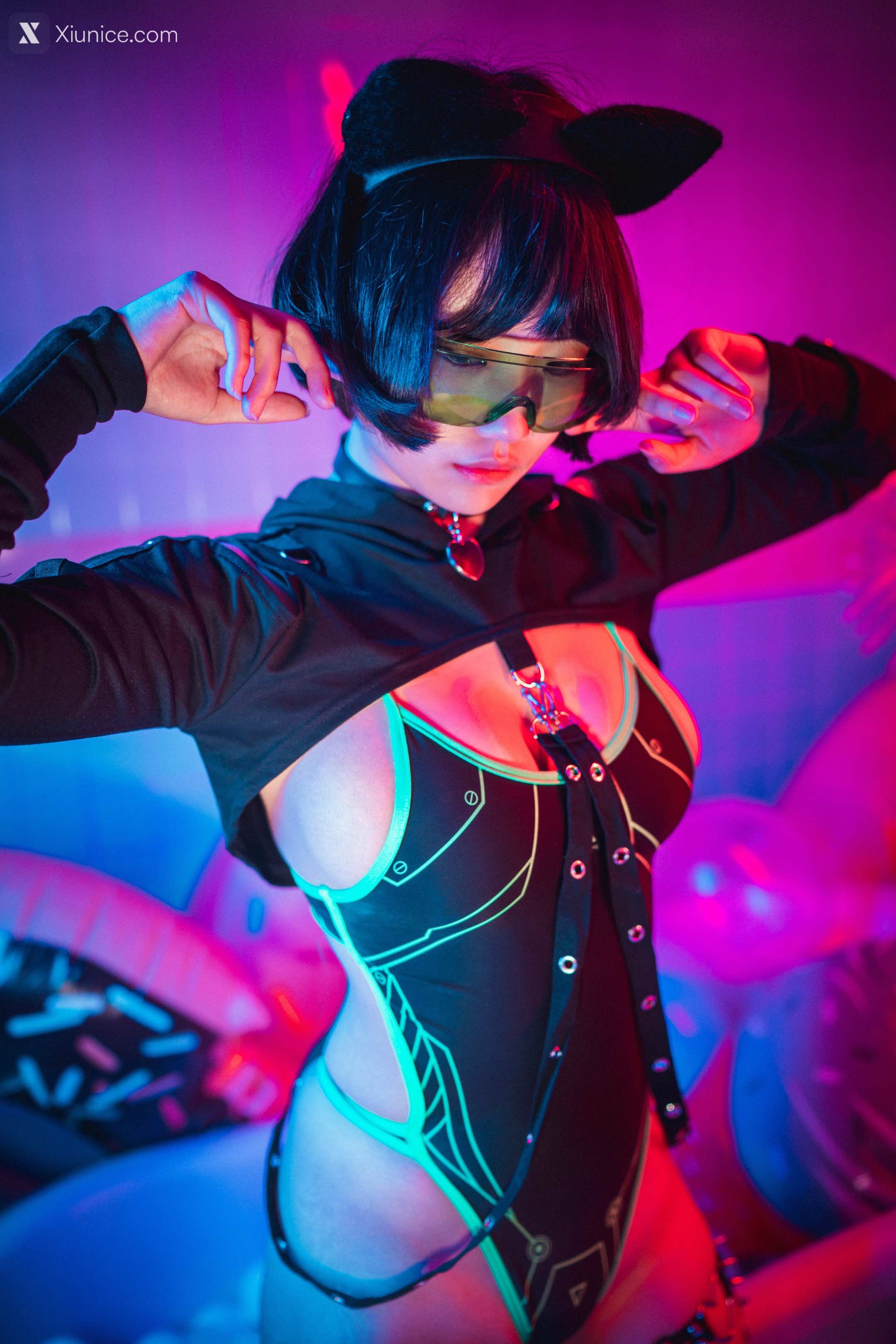 DJAWA Photo – Cyberpunk Girl – Mimmi (밈미) 第21张