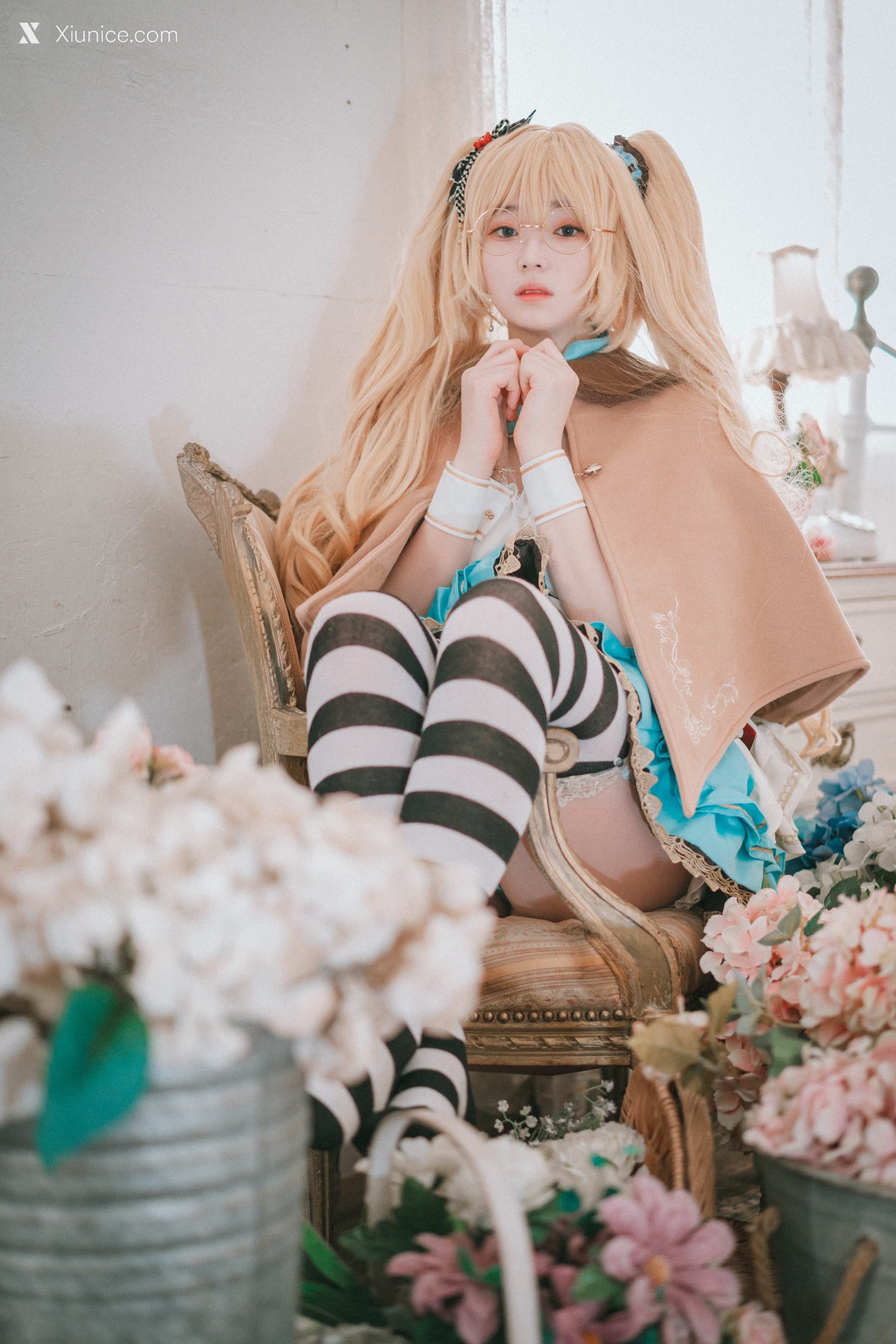 DJAWA Photo – Bambi (밤비) – Alice in Glasses 第42张