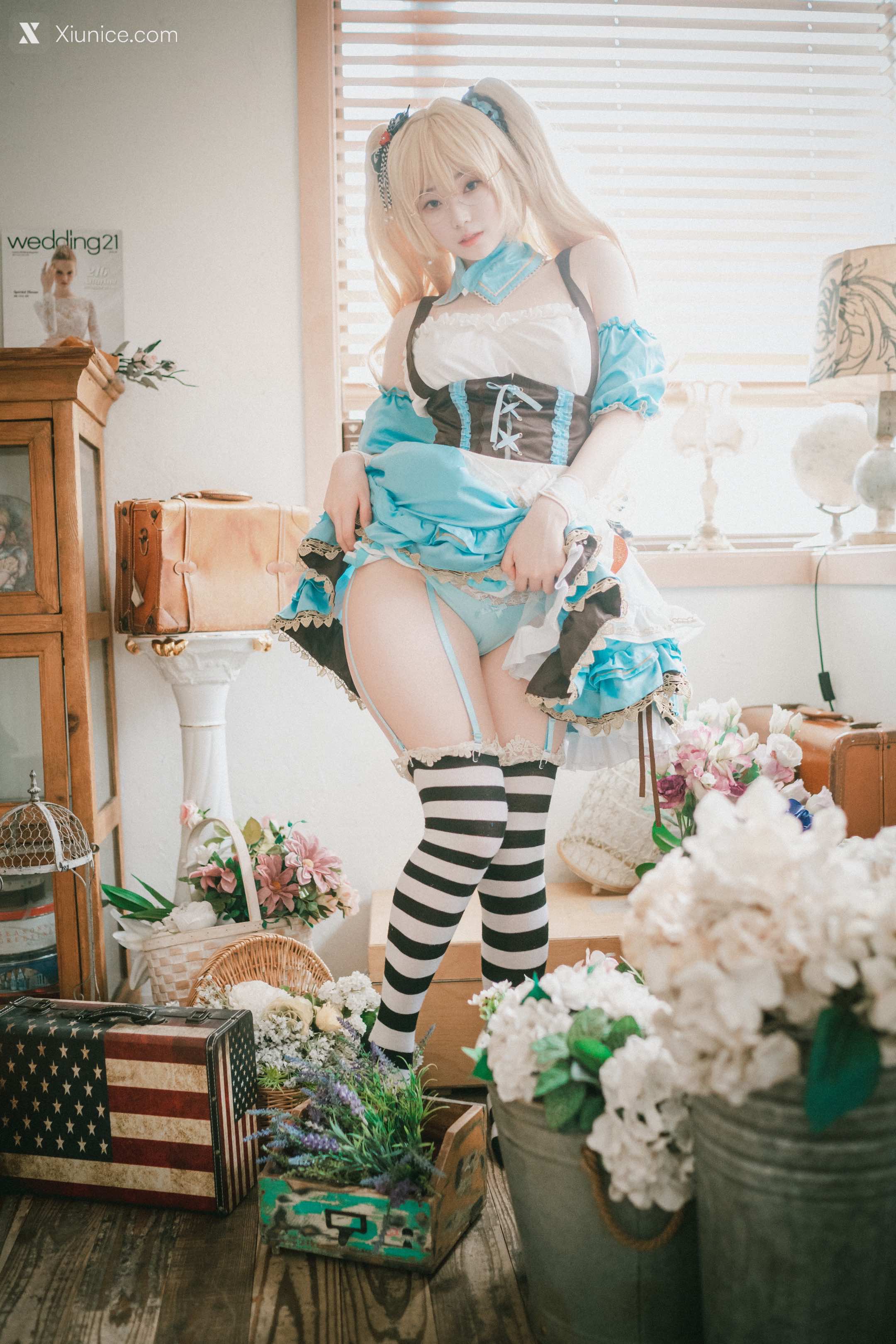 DJAWA Photo – Bambi (밤비) – Alice in Glasses 第12张