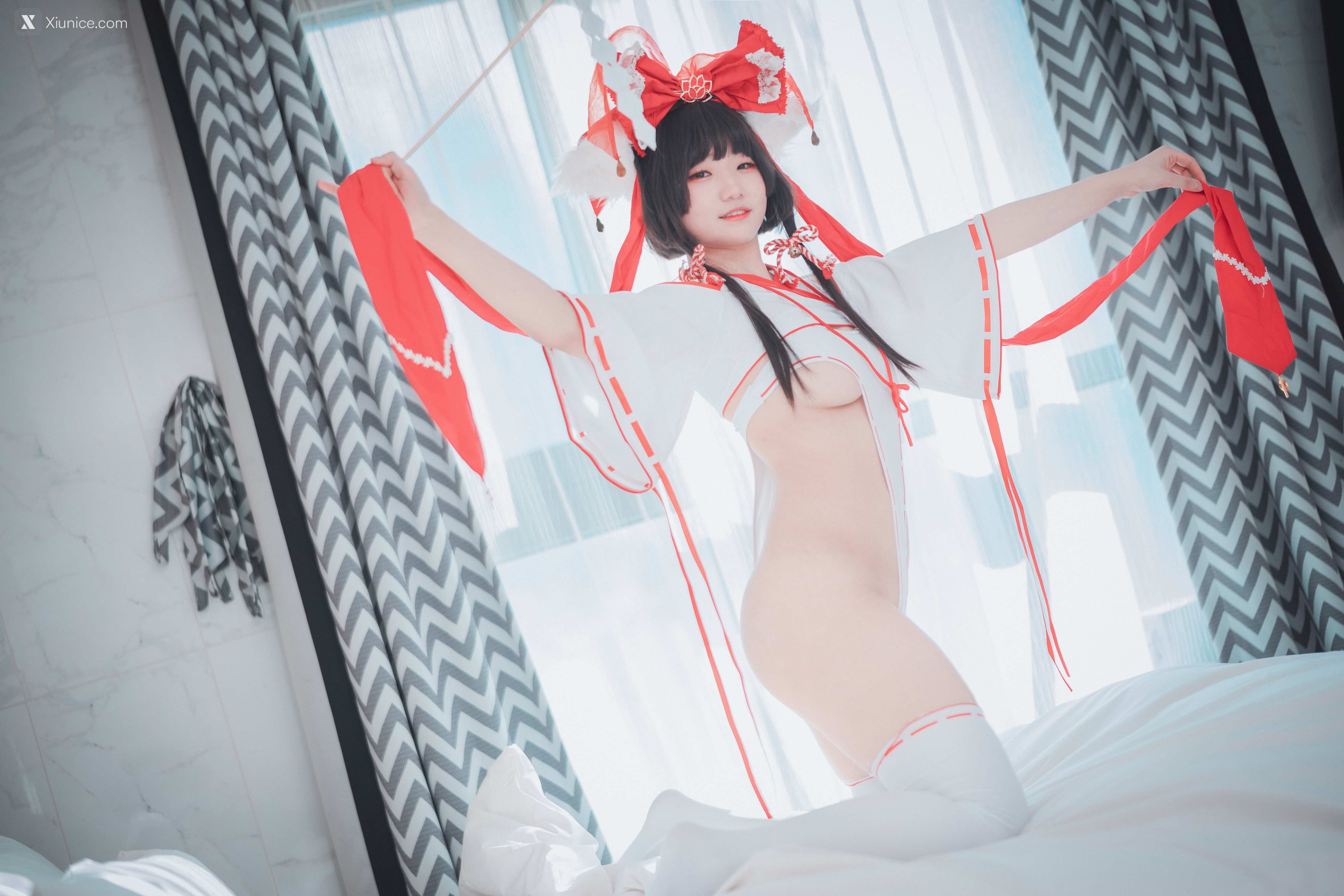 DJAWA Photo – Mimmi (밈미) – Kitsune Miko (A ver) 第9张