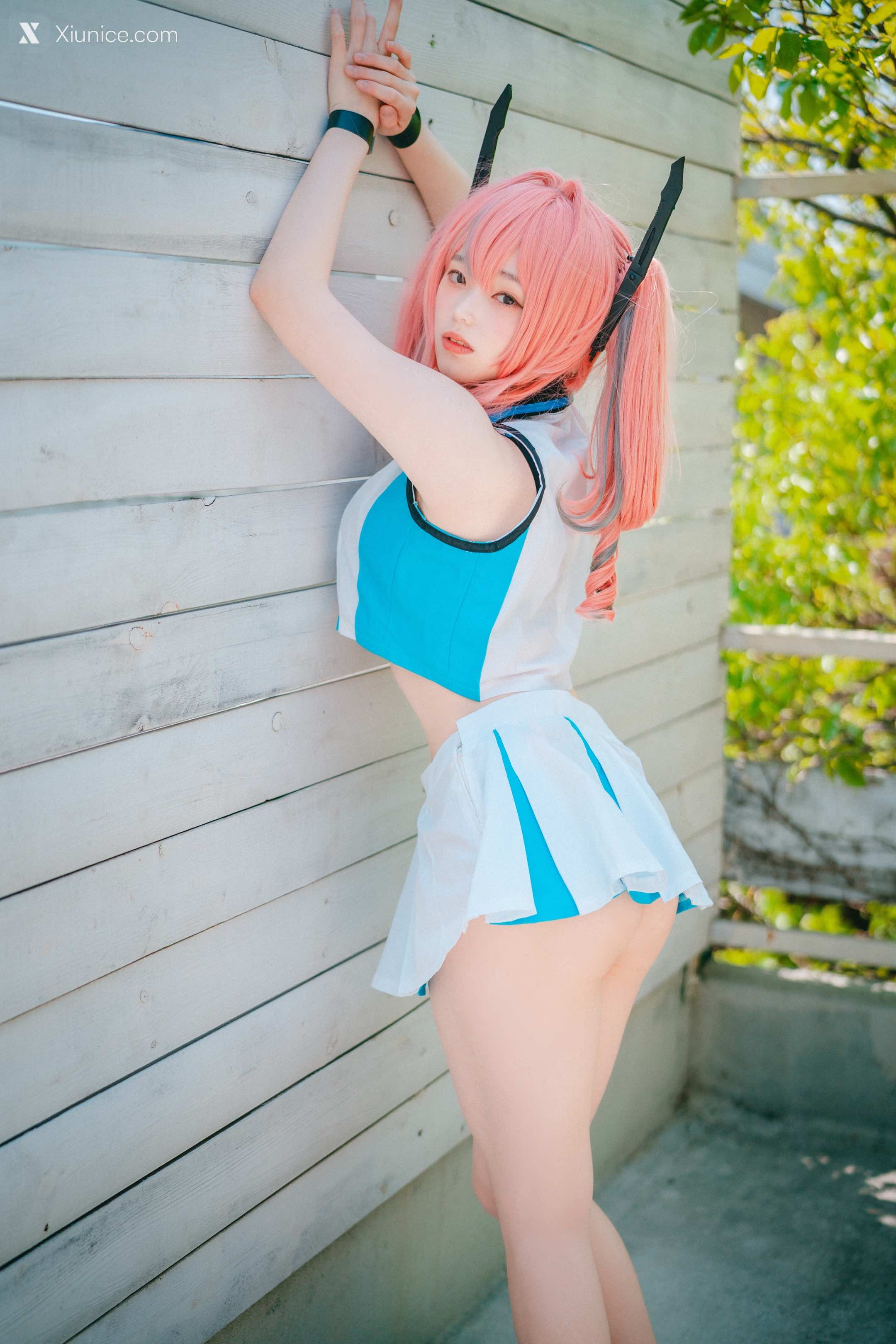 DJAWA Photo – Bambi (밤비) – USS Bremerton (Azur Lane) Scorching-Hot Training 第5张