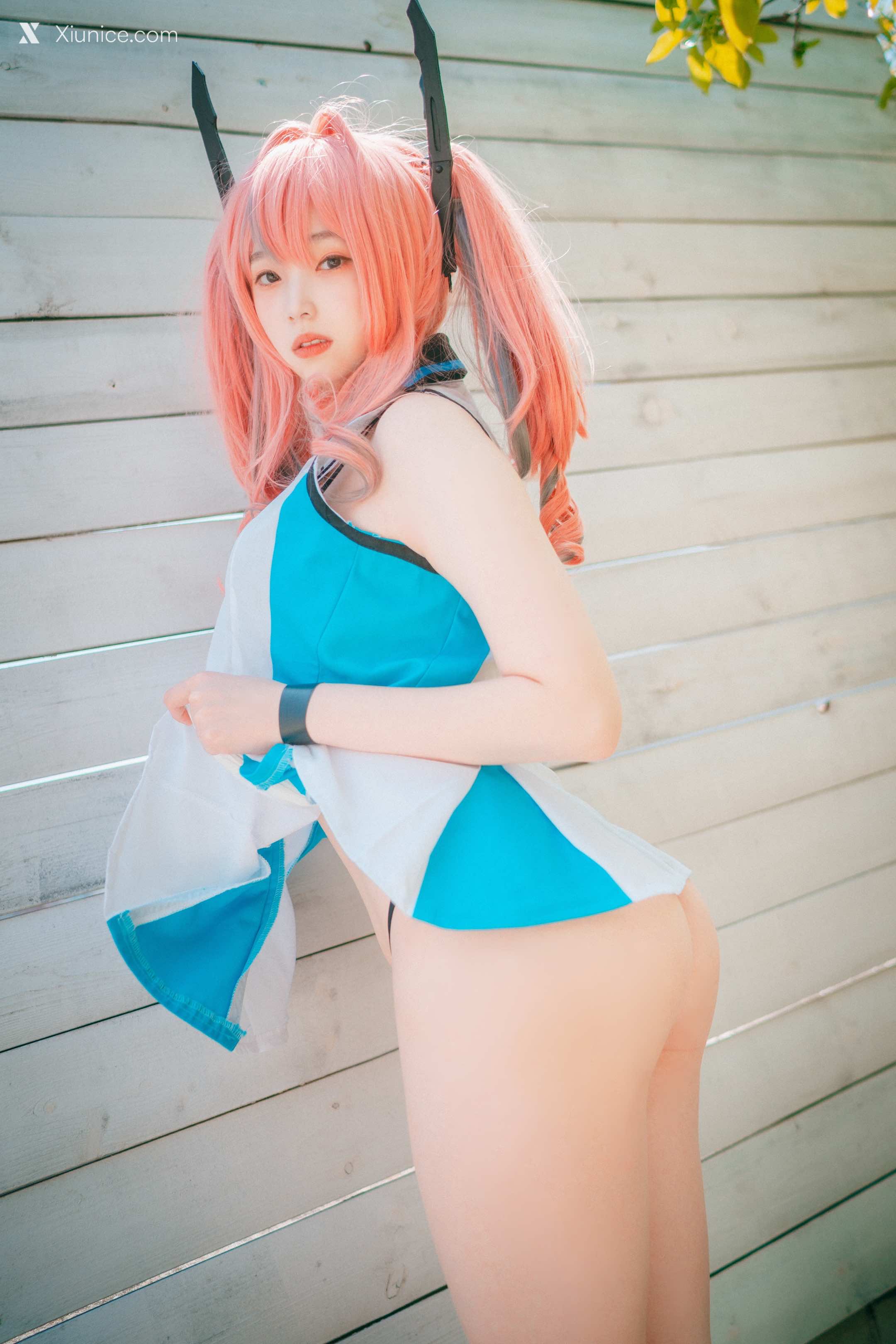 DJAWA Photo – Bambi (밤비) – USS Bremerton (Azur Lane) Scorching-Hot Training 第9张