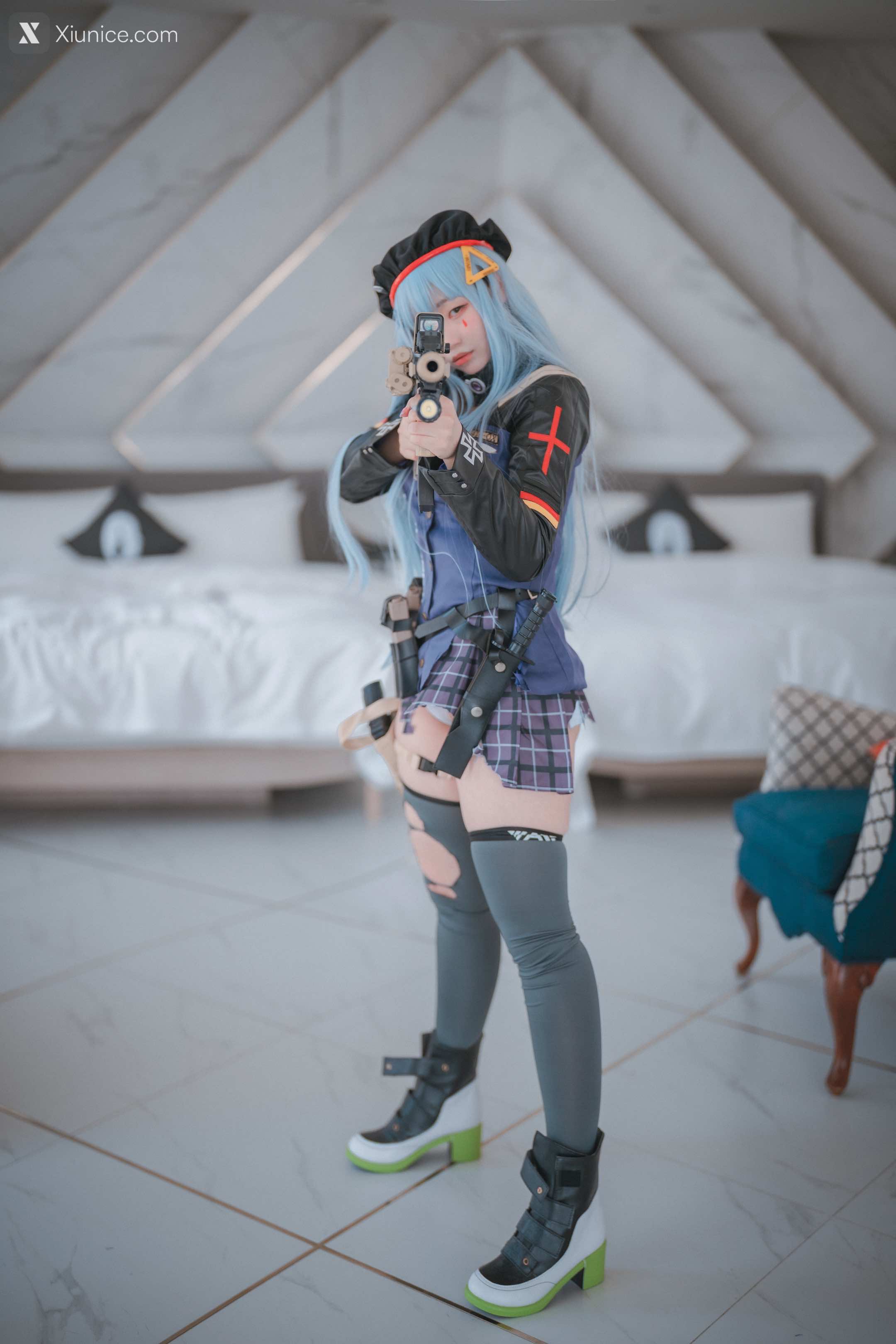 DJAWA Photo – Mimmi (밈미) – Girls’ Frontline – HK416 (Damaged ver.) 第3张