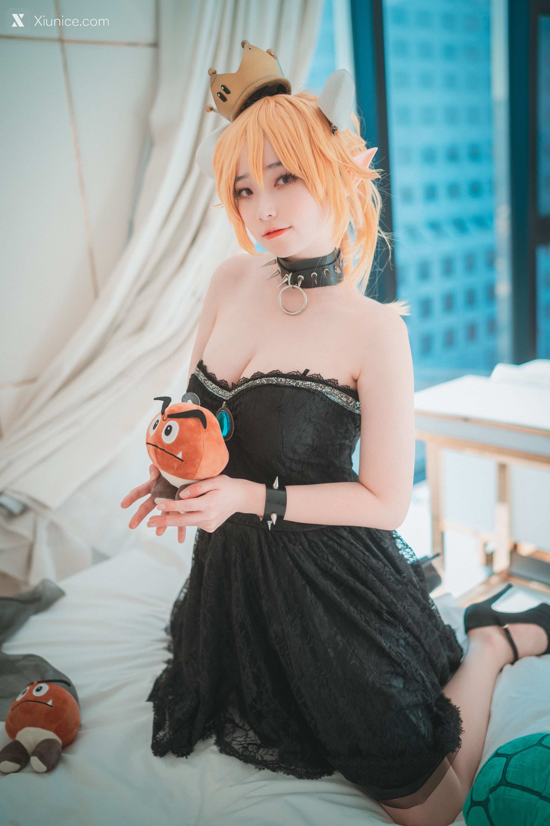 DJAWA Photo – Bambi (밤비) – Halloween with Bowsette (Super Mario Bros.) 第6张