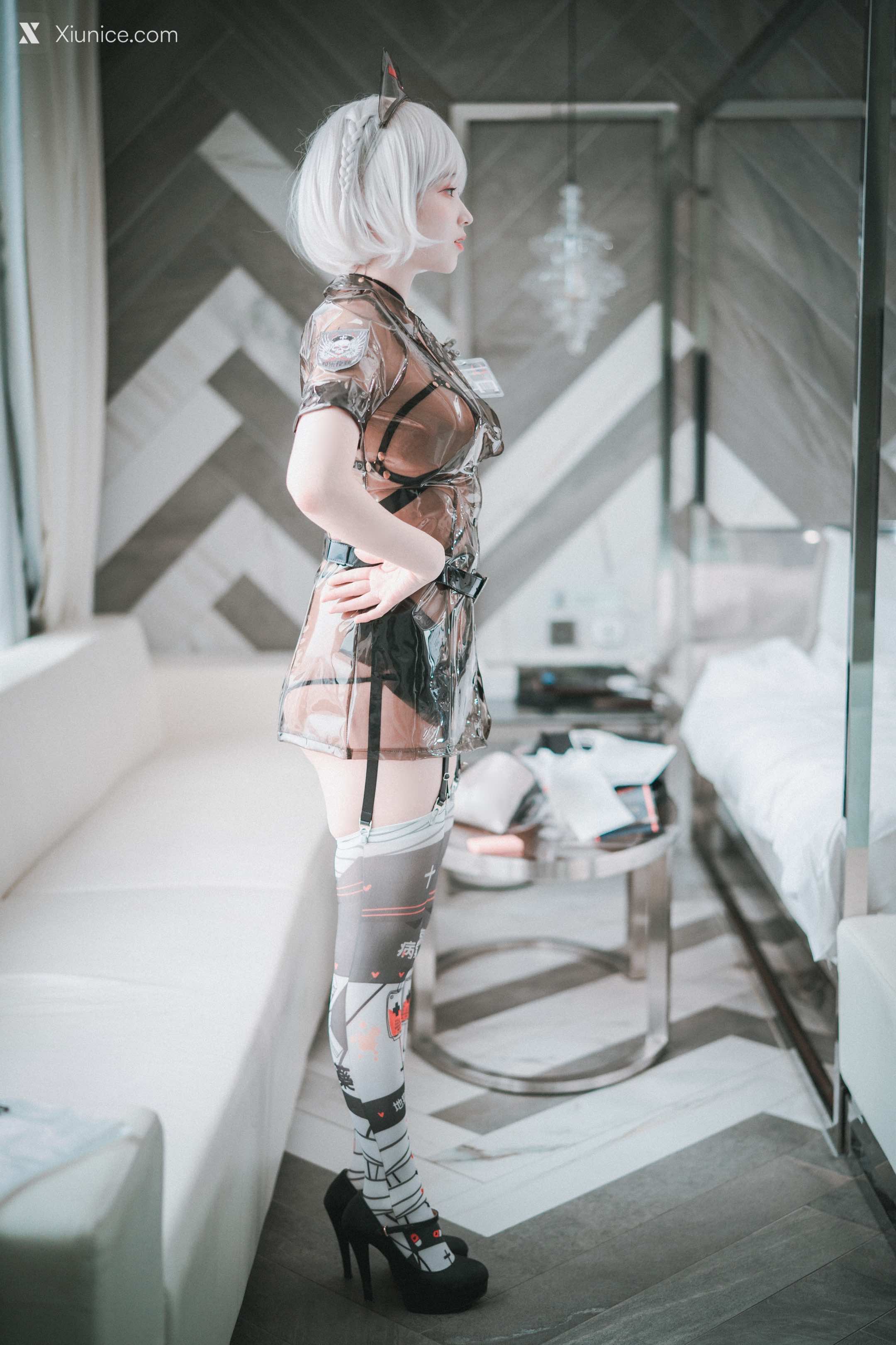 DJAWA Photo – Bambi (밤비) – Nurse Nation (Black ver) 第17张