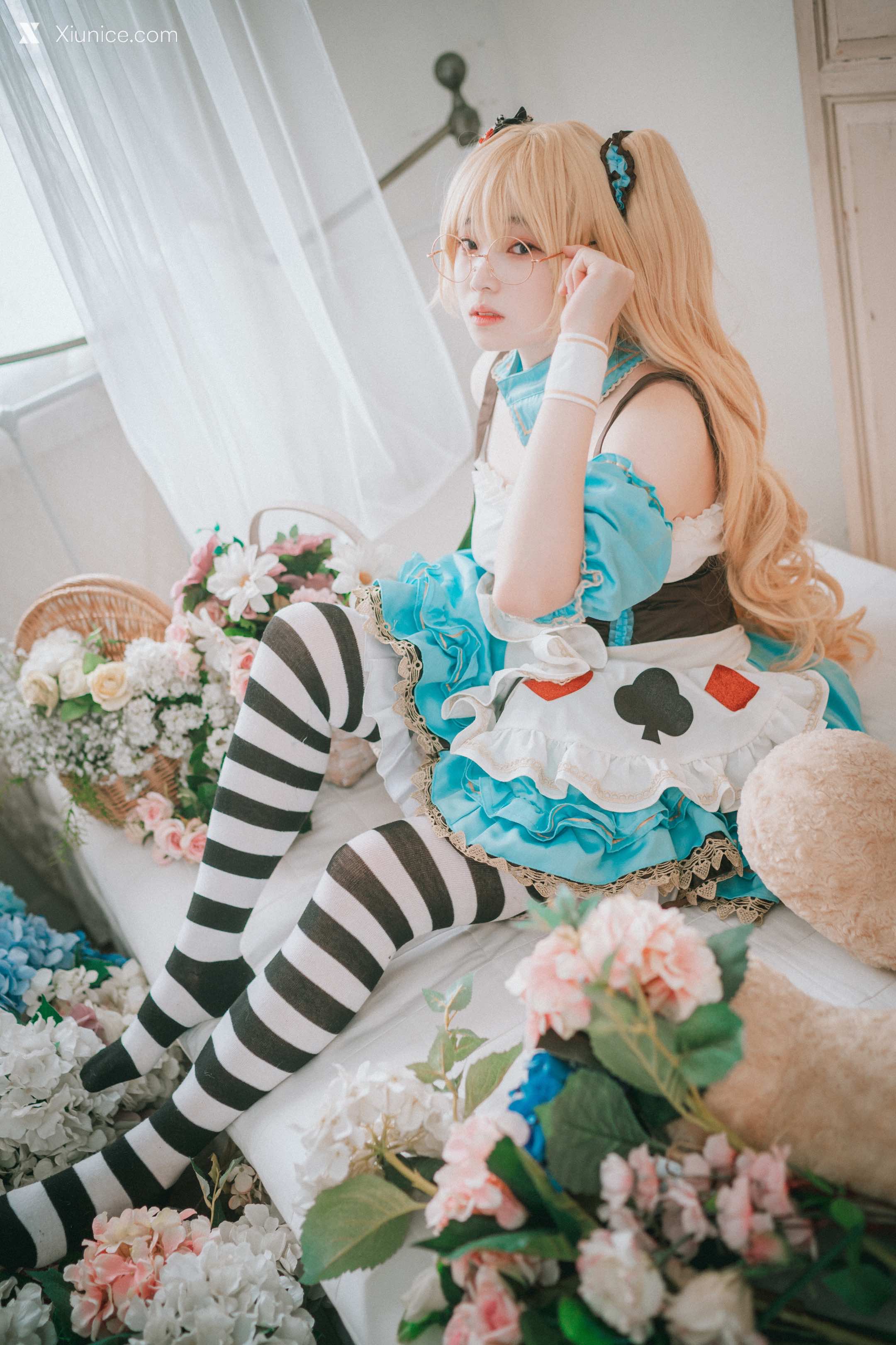 DJAWA Photo – Bambi (밤비) – Alice in Glasses 第17张