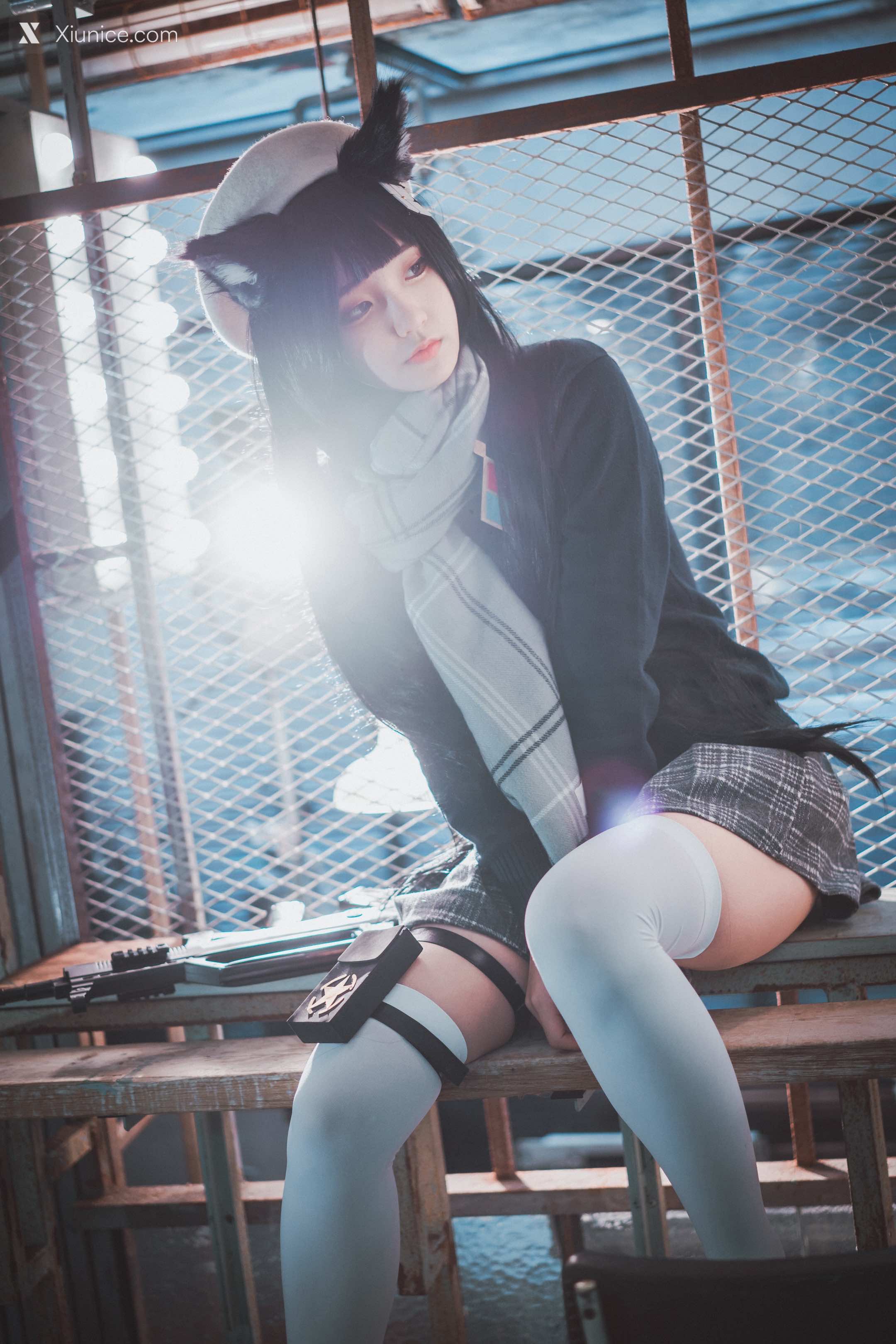 DJAWA Photo – Jeong Jenny (정제니) – “Girls’ Frontline – Type 95 (Pure White Graduation ver.)” 第5张