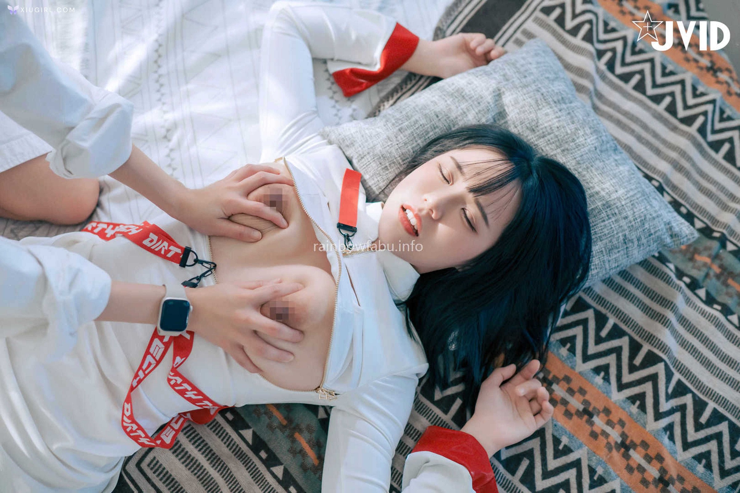 JVID Angela寶7 Lele 樂樂 兔比比 – 黑白無常の人間求歡性愛之旅最強巨乳的民間傳說巨乳被凡人狂搓猛揉影片流出 第194张