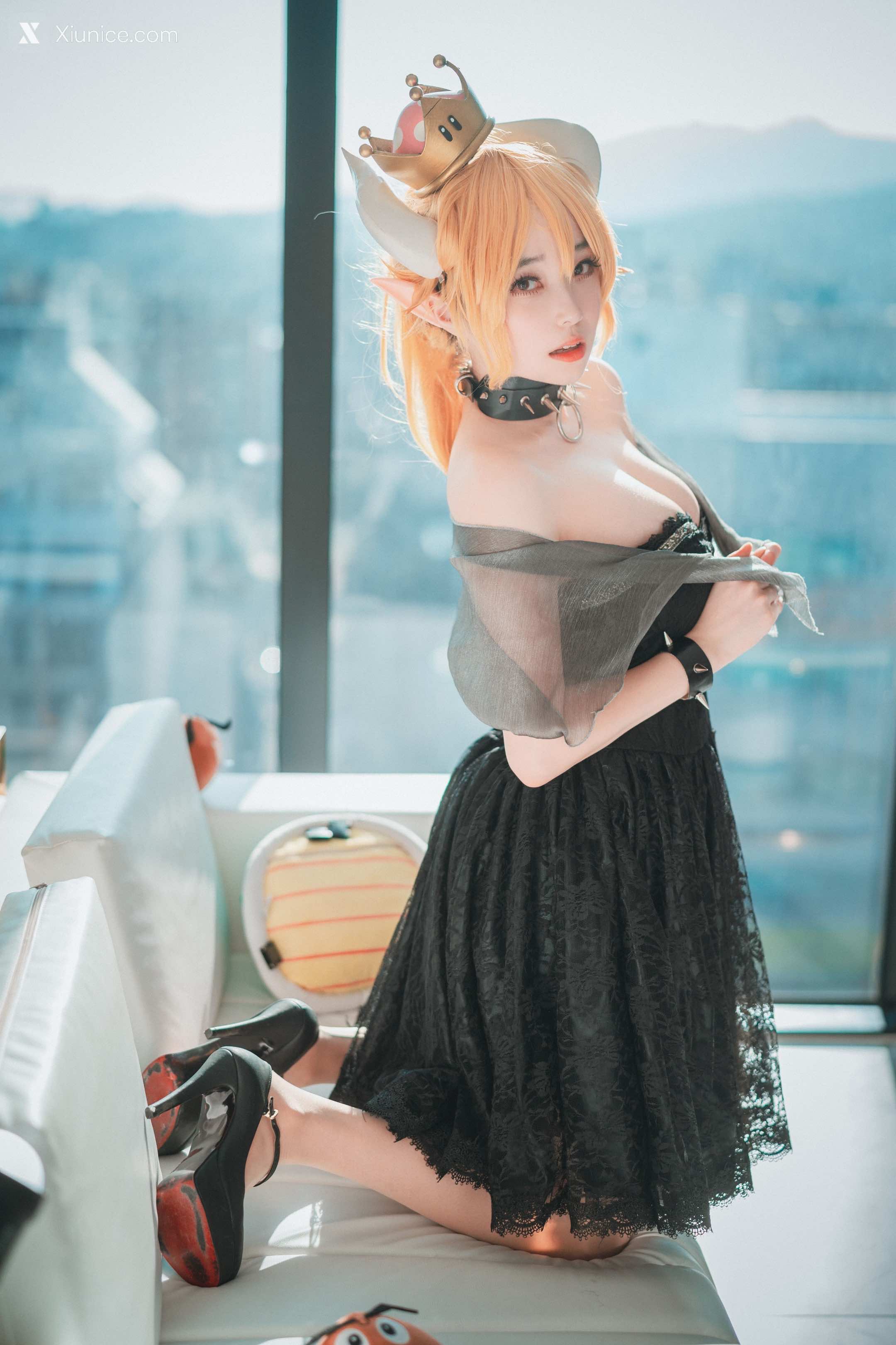 DJAWA Photo – Bambi (밤비) – Halloween with Bowsette (Super Mario Bros.) 第16张