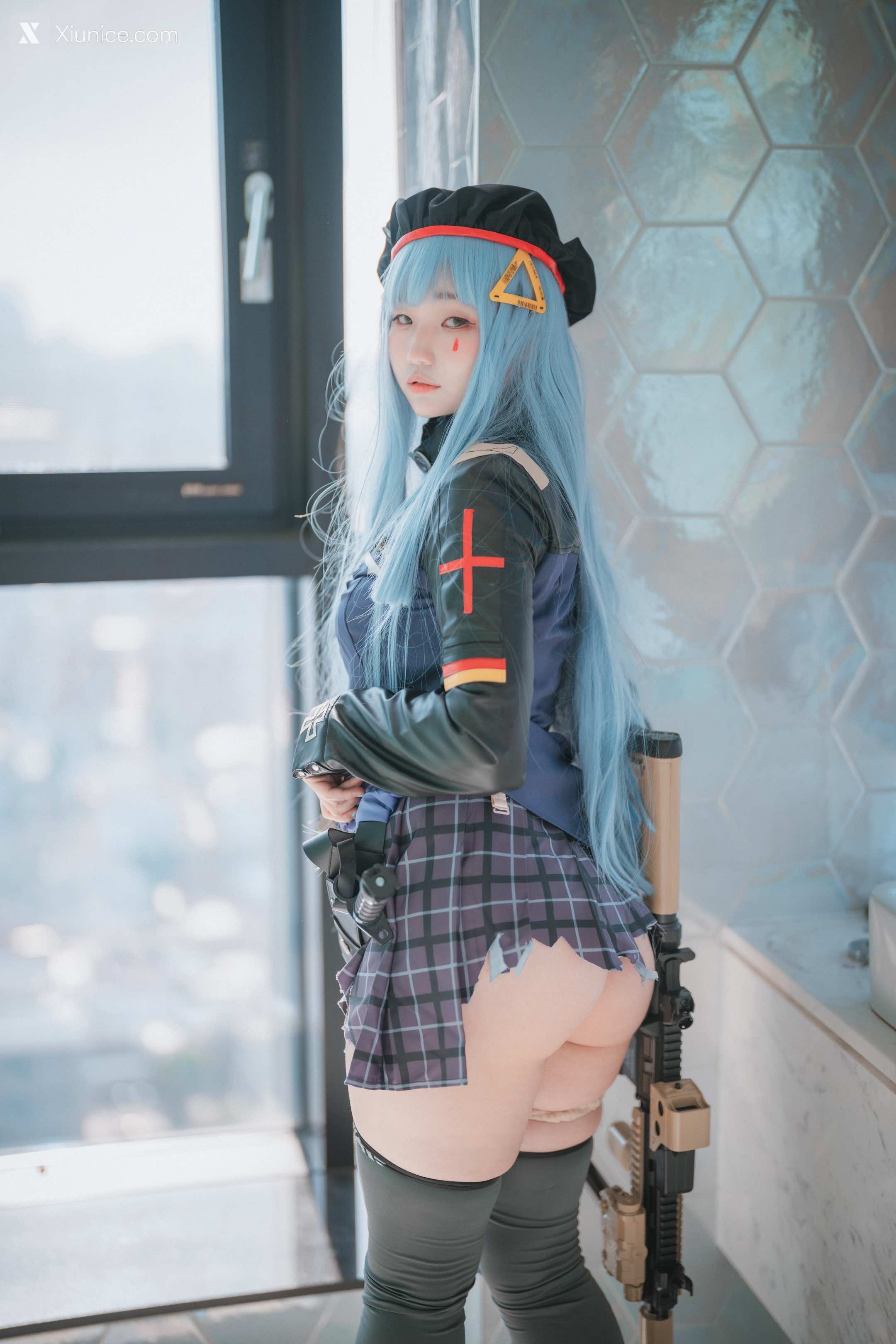 DJAWA Photo – Mimmi (밈미) – Girls’ Frontline – HK416 (Damaged ver.) 第19张