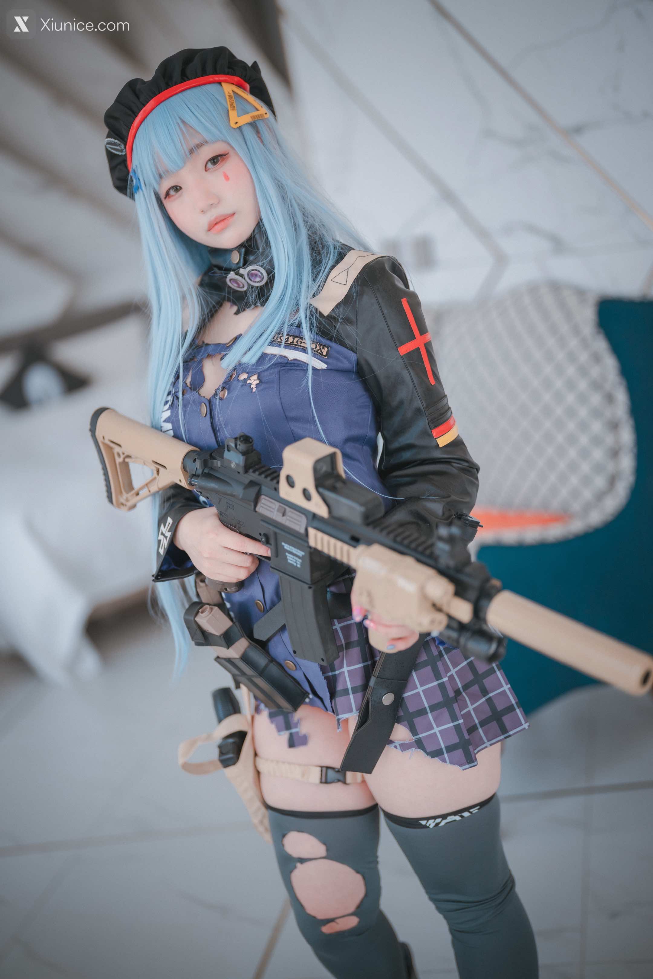 DJAWA Photo – Mimmi (밈미) – Girls’ Frontline – HK416 (Damaged ver.) 第1张