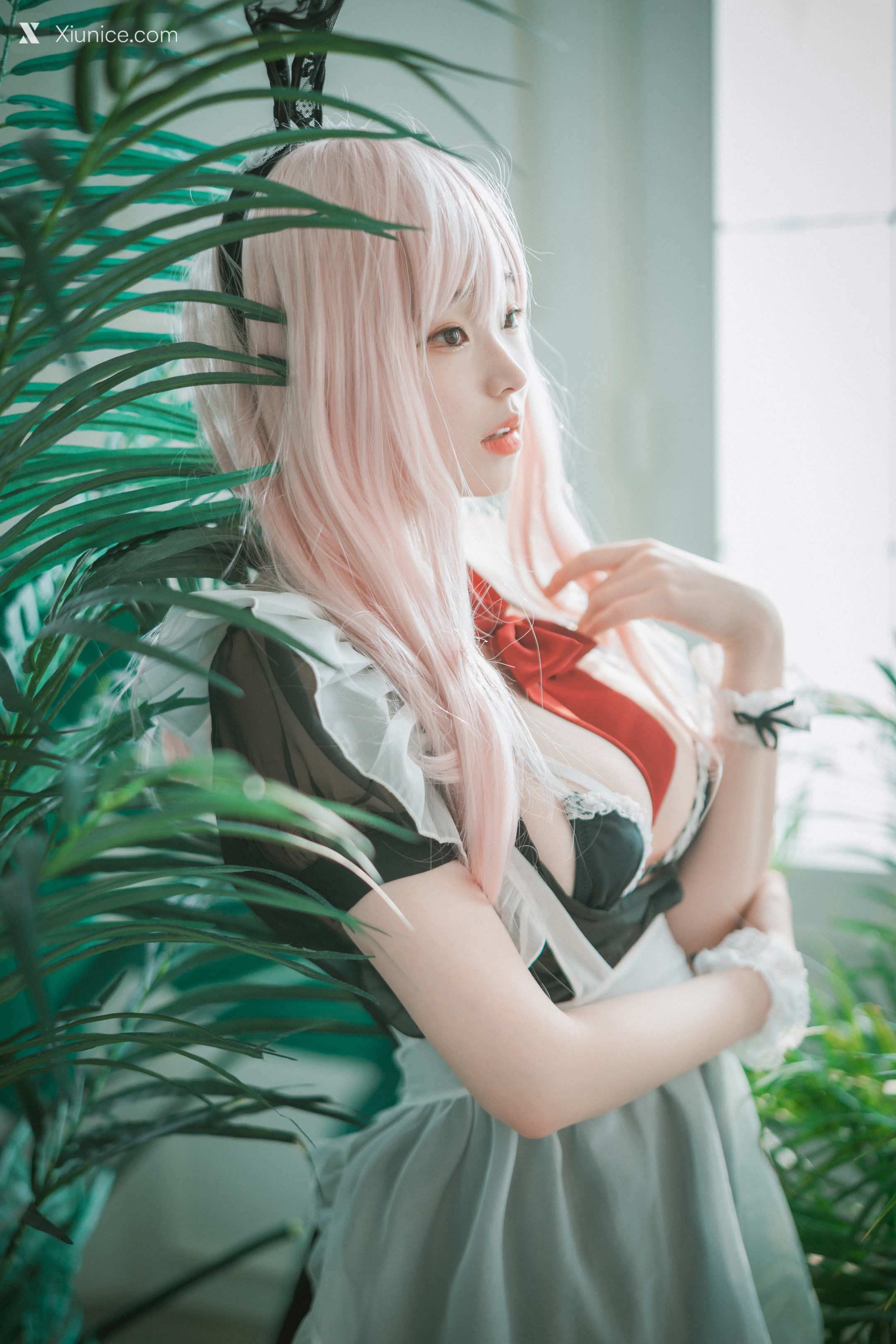 DJAWA Photo – Bambi (밤비) – Sheer Bunny Maid 第47张