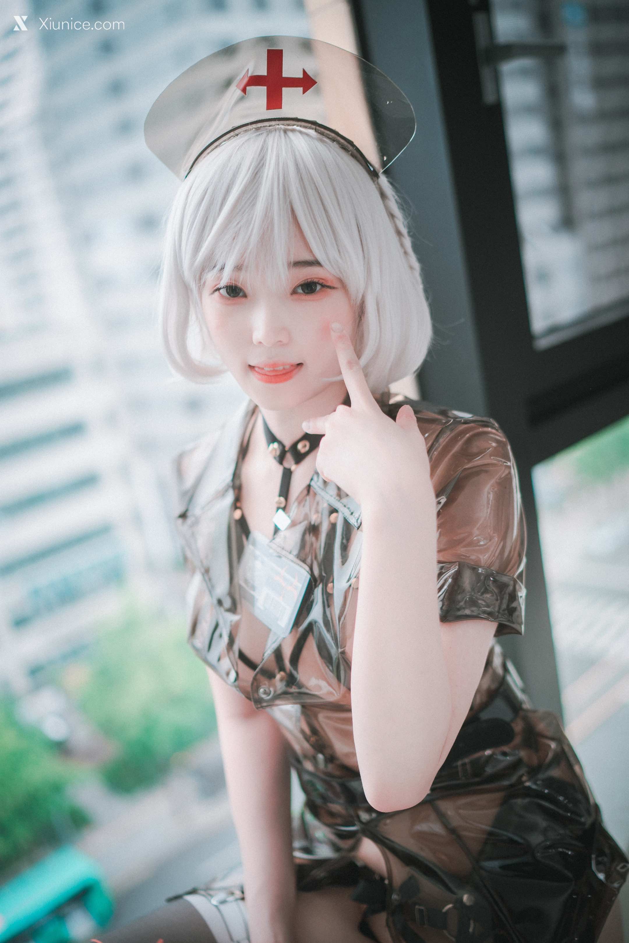 DJAWA Photo – Bambi (밤비) – Nurse Nation (Black ver) 第3张