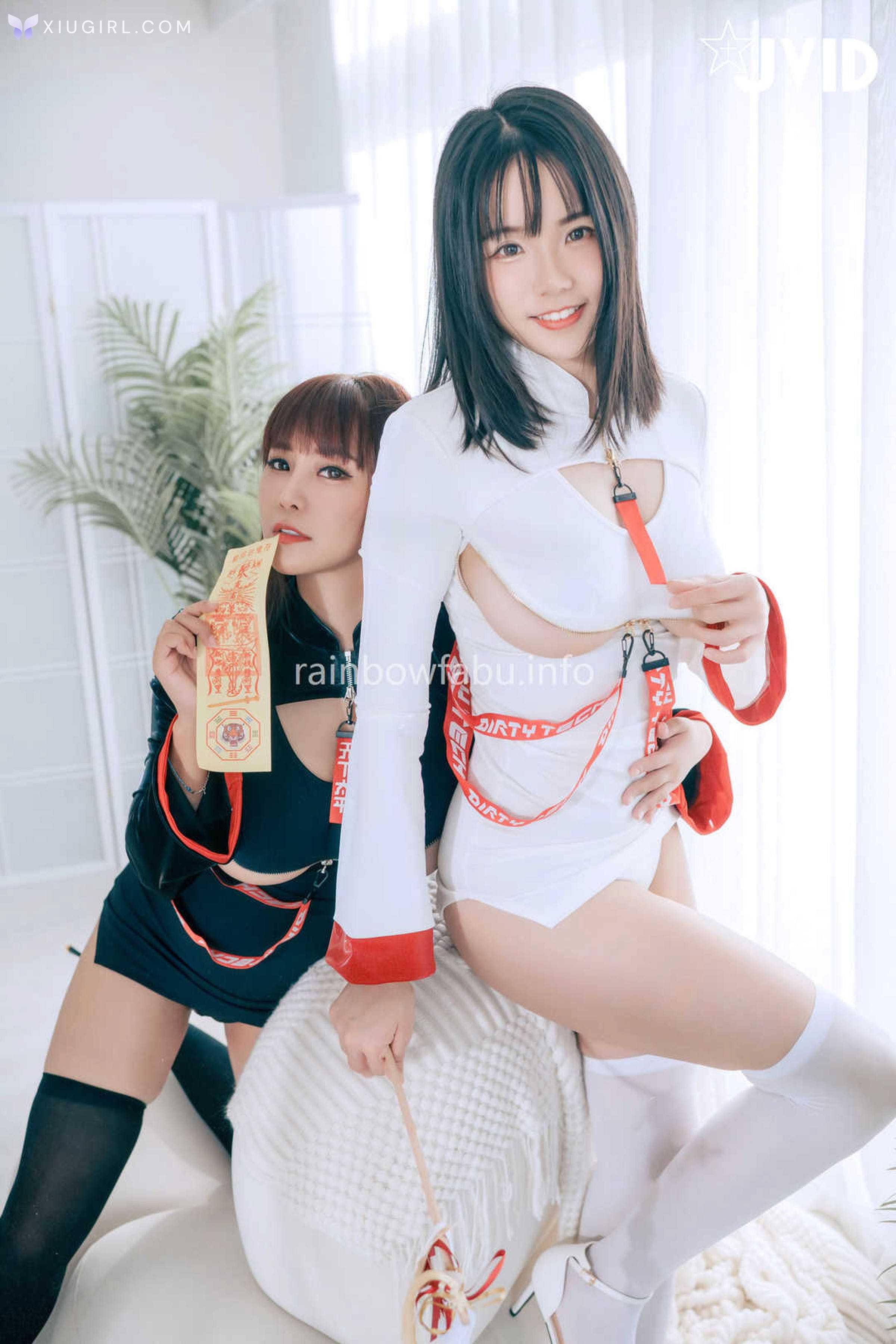 JVID Angela寶7 Lele 樂樂 兔比比 – 黑白無常の人間求歡性愛之旅最強巨乳的民間傳說巨乳被凡人狂搓猛揉影片流出 第127张
