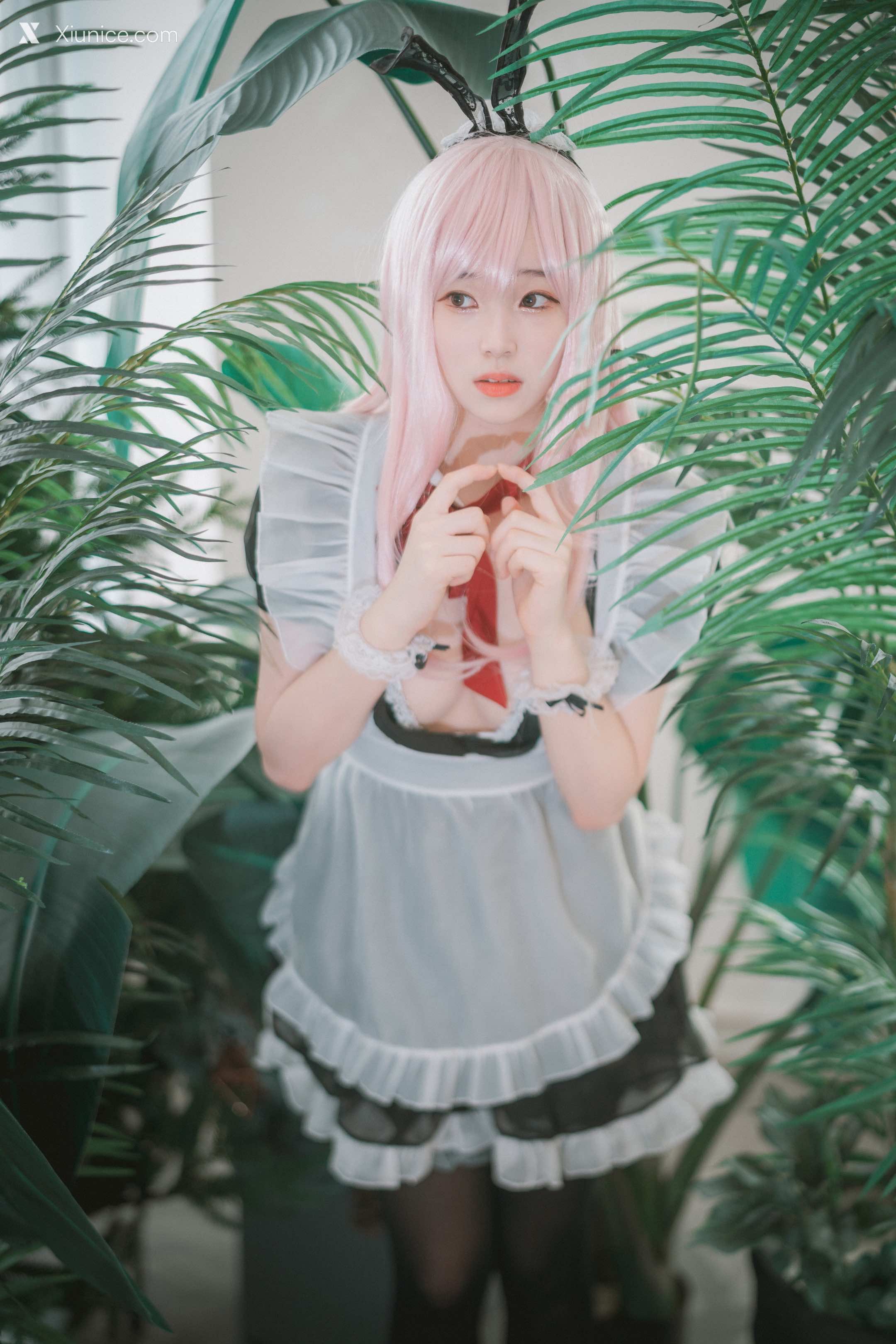DJAWA Photo – Bambi (밤비) – Sheer Bunny Maid 第27张