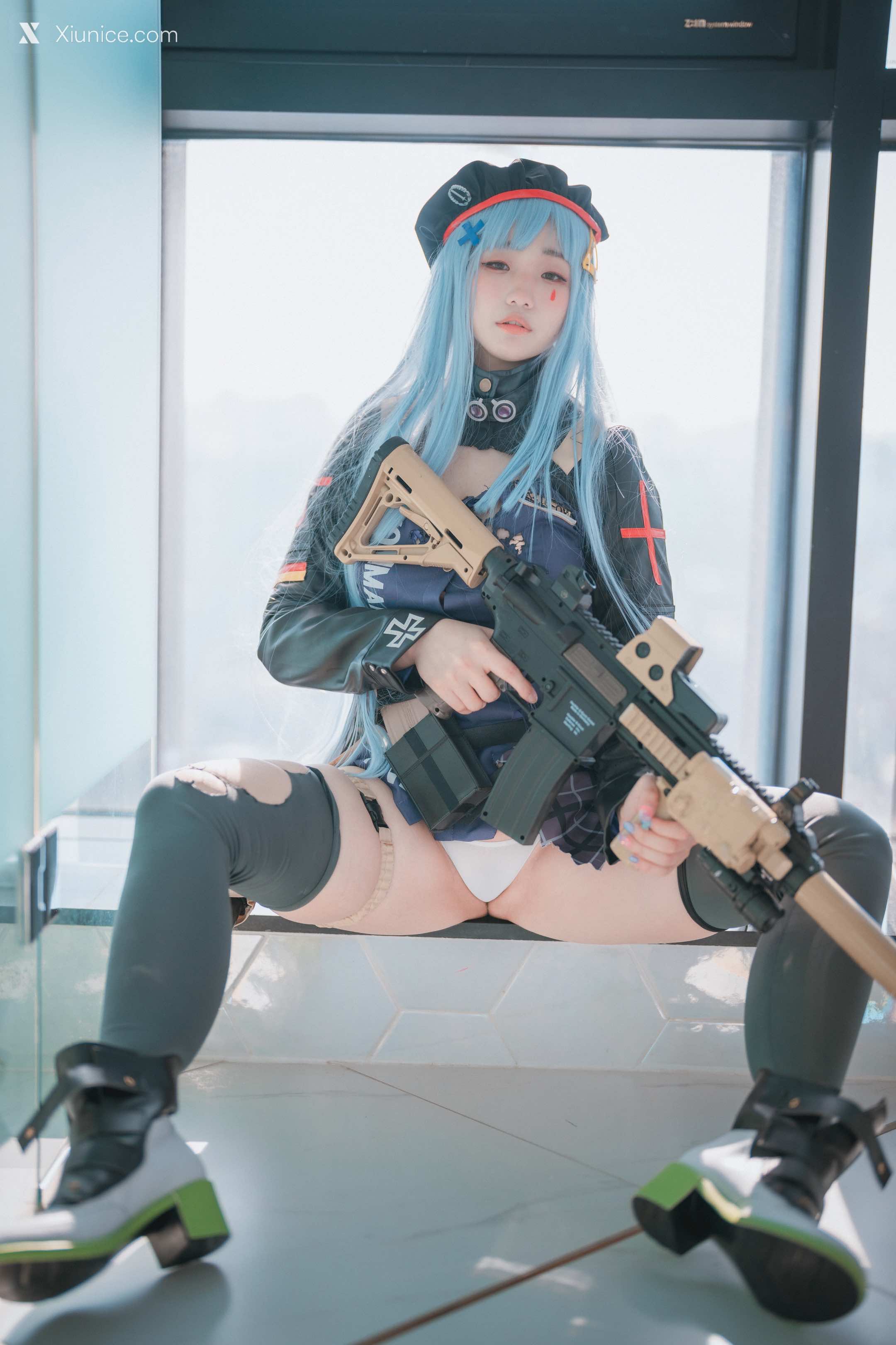 DJAWA Photo – Mimmi (밈미) – Girls’ Frontline – HK416 (Damaged ver.) 第65张
