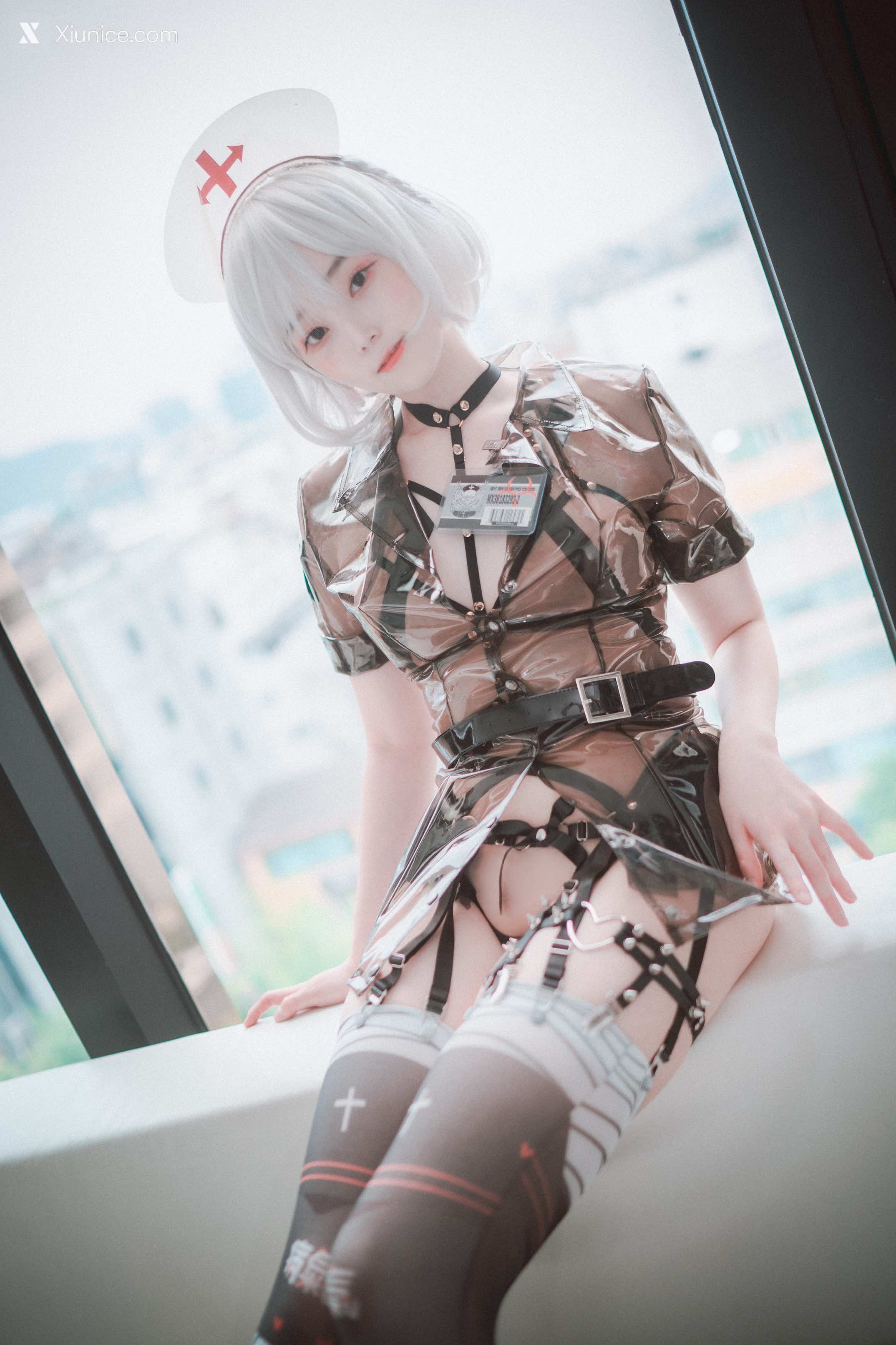 DJAWA Photo – Bambi (밤비) – Nurse Nation (Black ver) 第6张