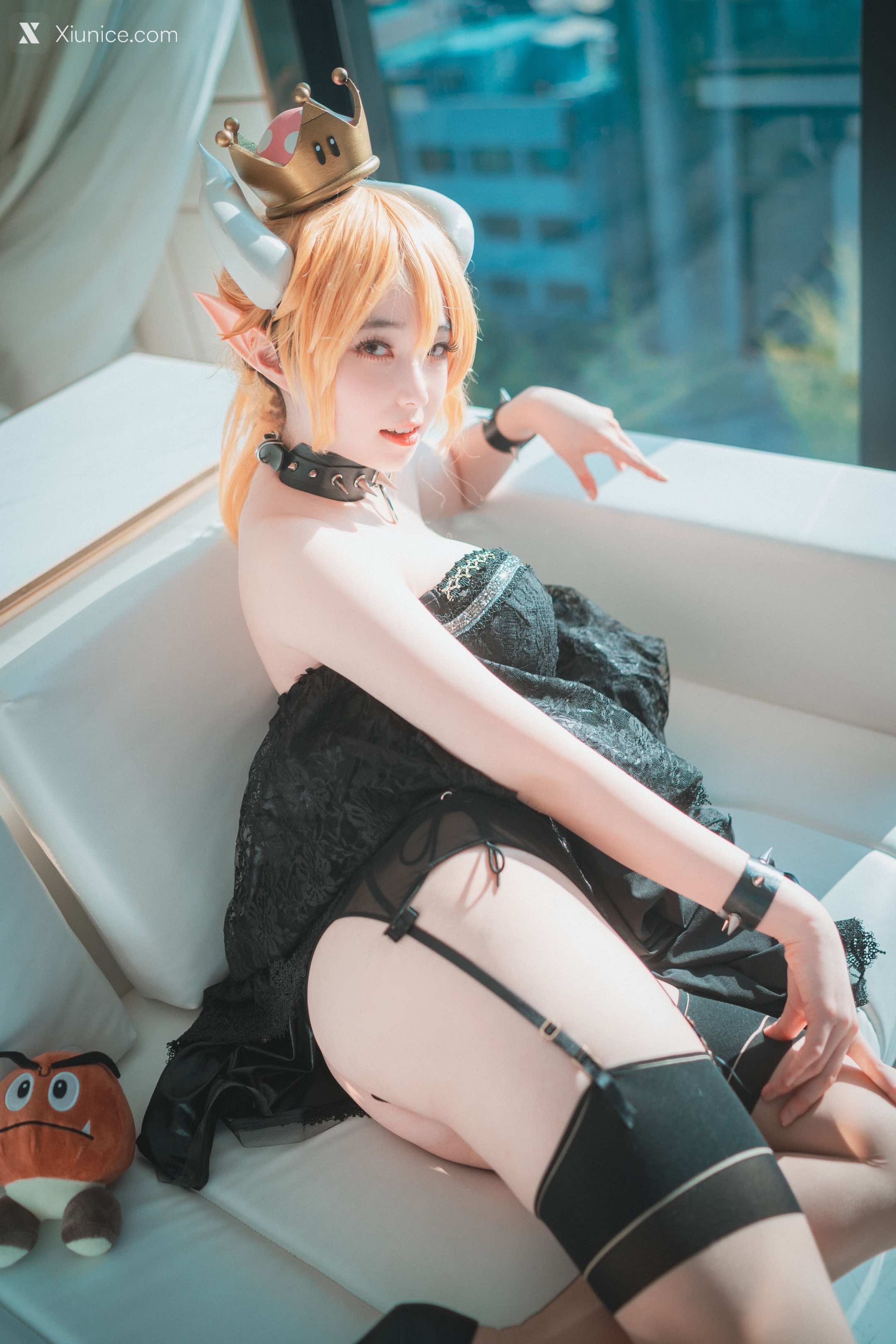 DJAWA Photo – Bambi (밤비) – Halloween with Bowsette (Super Mario Bros.) 第14张