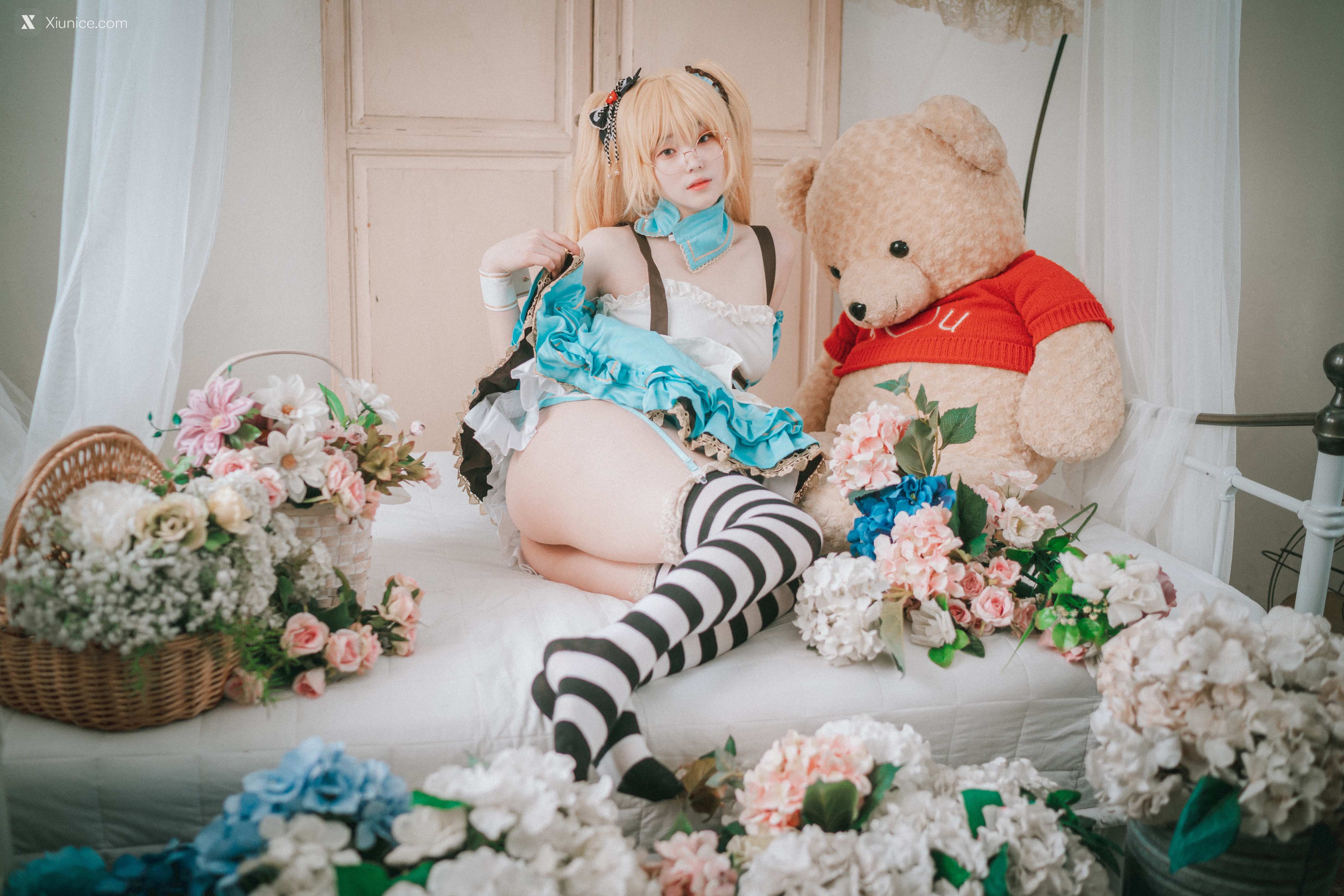 DJAWA Photo – Bambi (밤비) – Alice in Glasses 第16张
