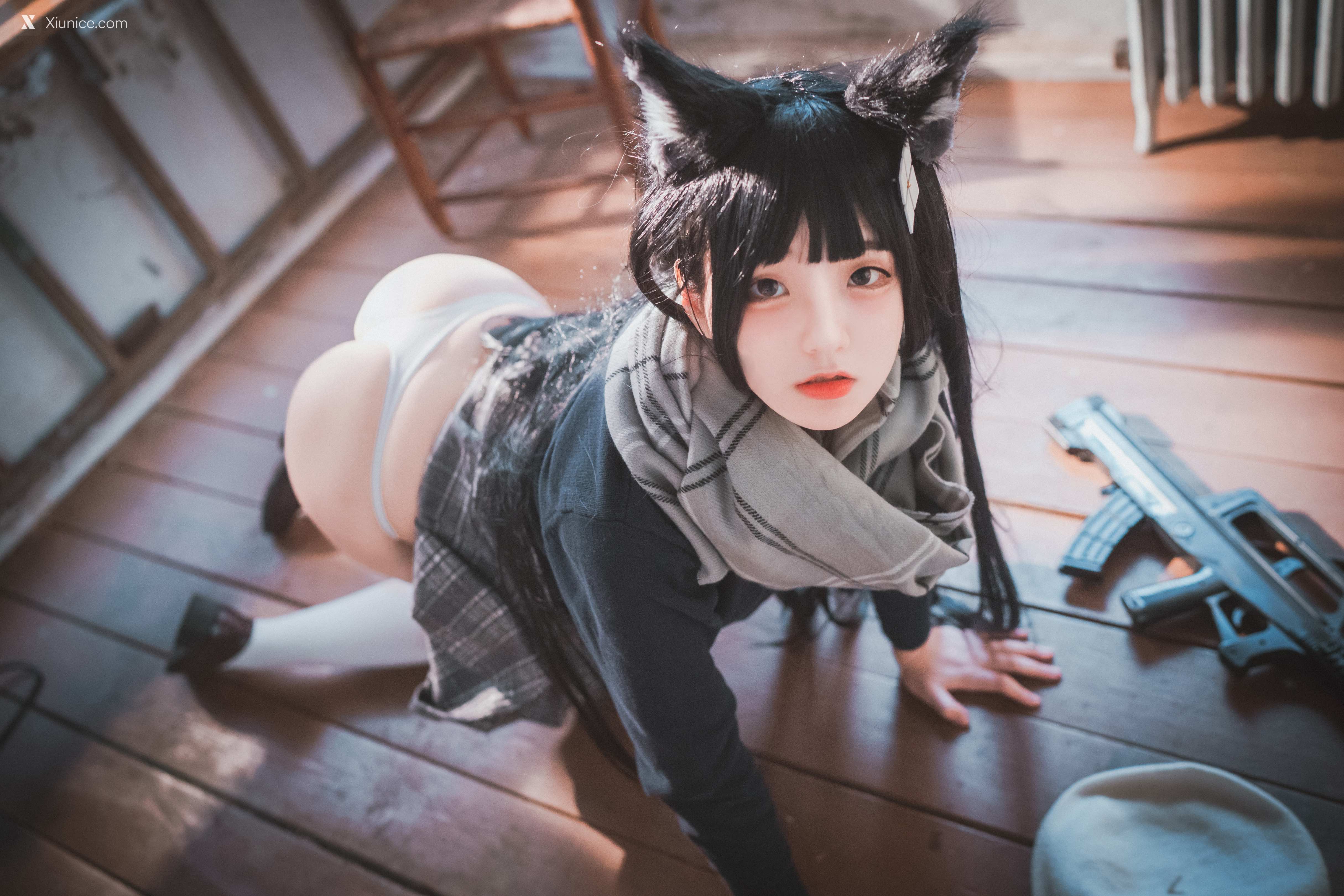 DJAWA Photo – Jeong Jenny (정제니) – “Girls’ Frontline – Type 95 (Pure White Graduation ver.)” 第30张