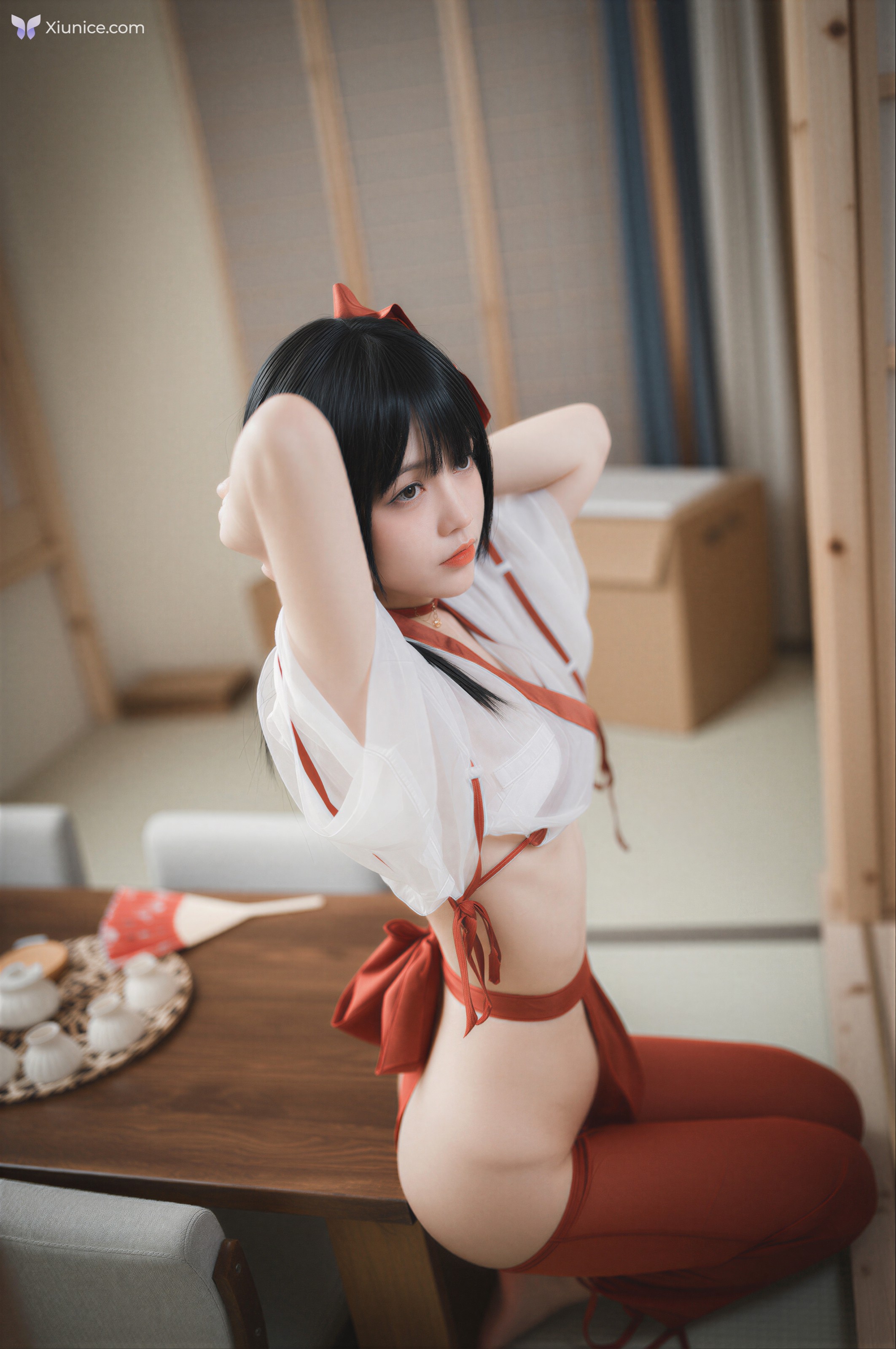 AI Refined DJA – Jeong Jenny 정제니 – Miko In Ryokan 第41张