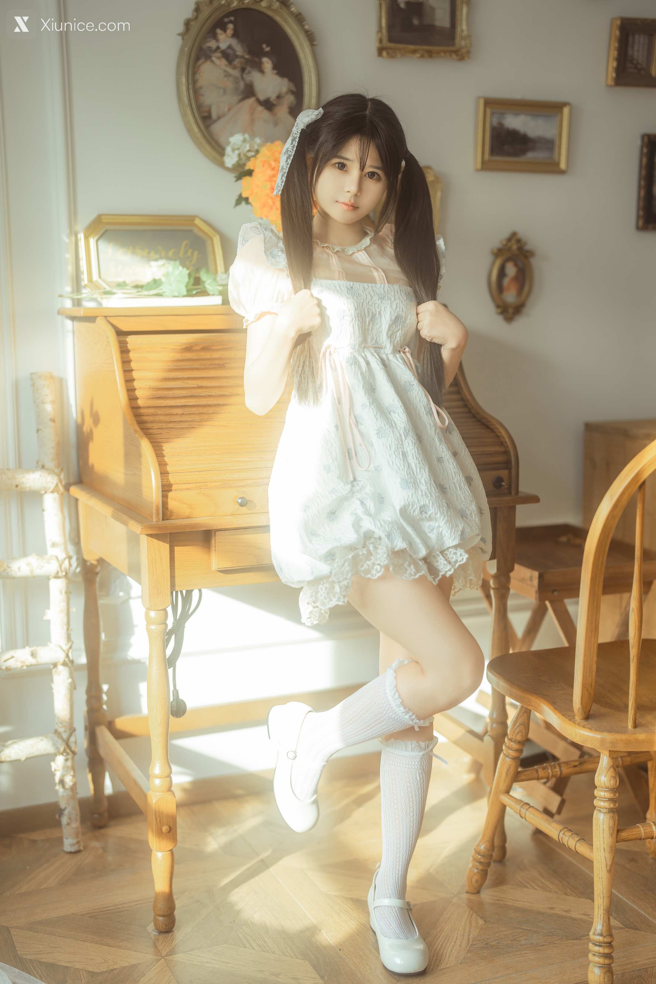 Coser@rua阮阮 – rua阮阮 – 花房 小裙子 第17张