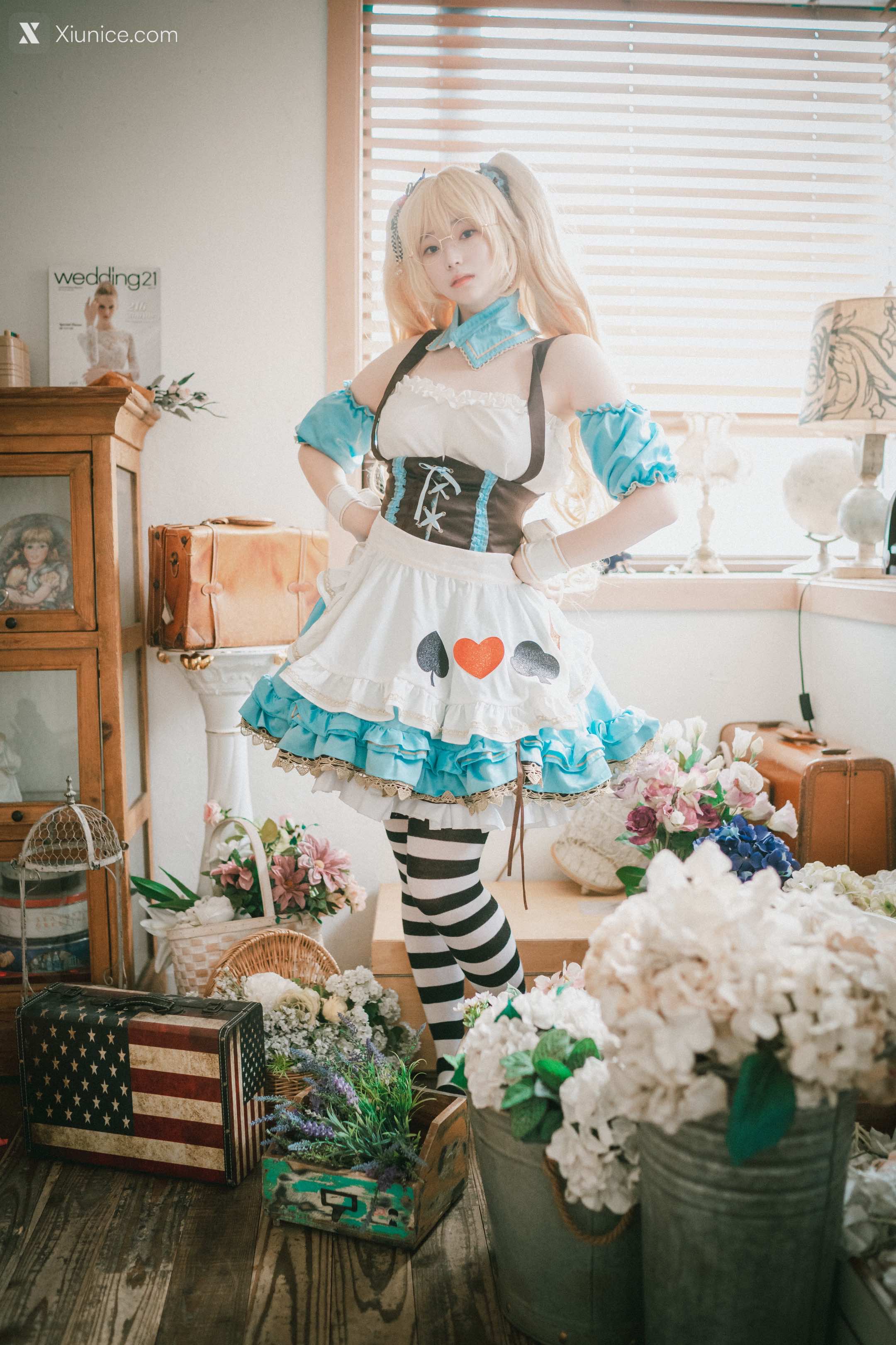 DJAWA Photo – Bambi (밤비) – Alice in Glasses 第11张