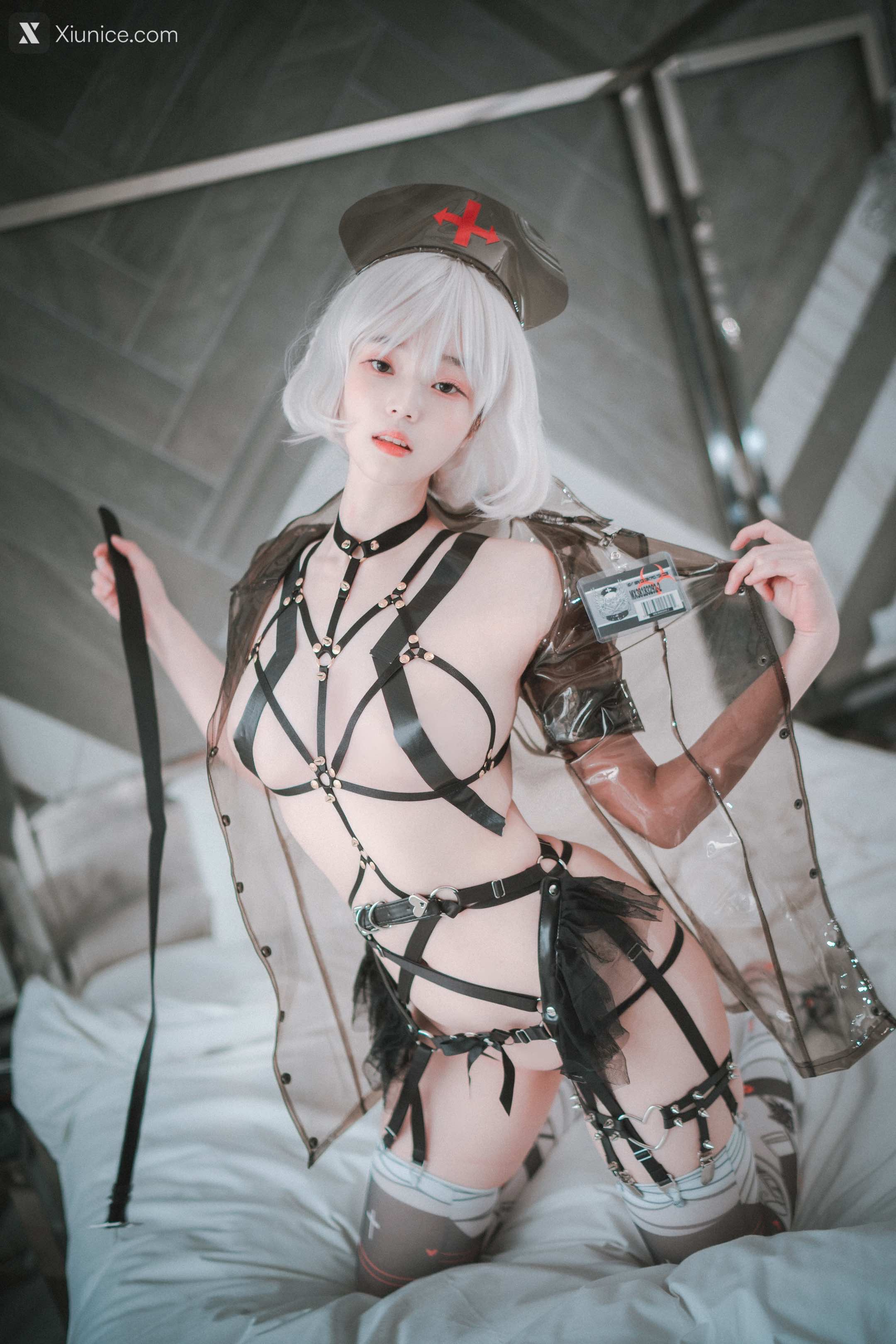 DJAWA Photo – Bambi (밤비) – Nurse Nation (Black ver) 第55张