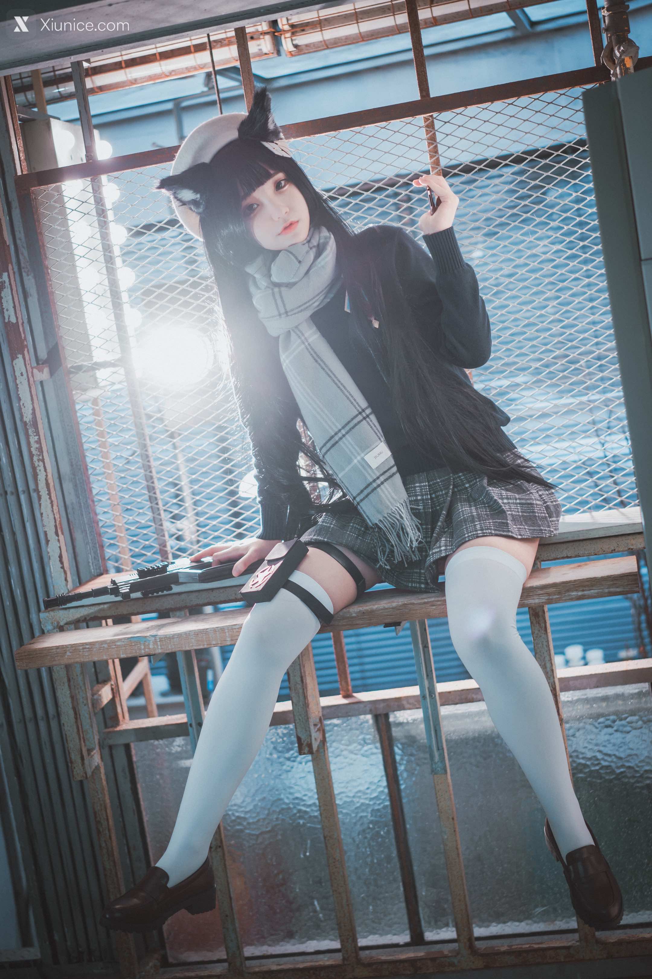 DJAWA Photo – Jeong Jenny (정제니) – “Girls’ Frontline – Type 95 (Pure White Graduation ver.)” 第6张