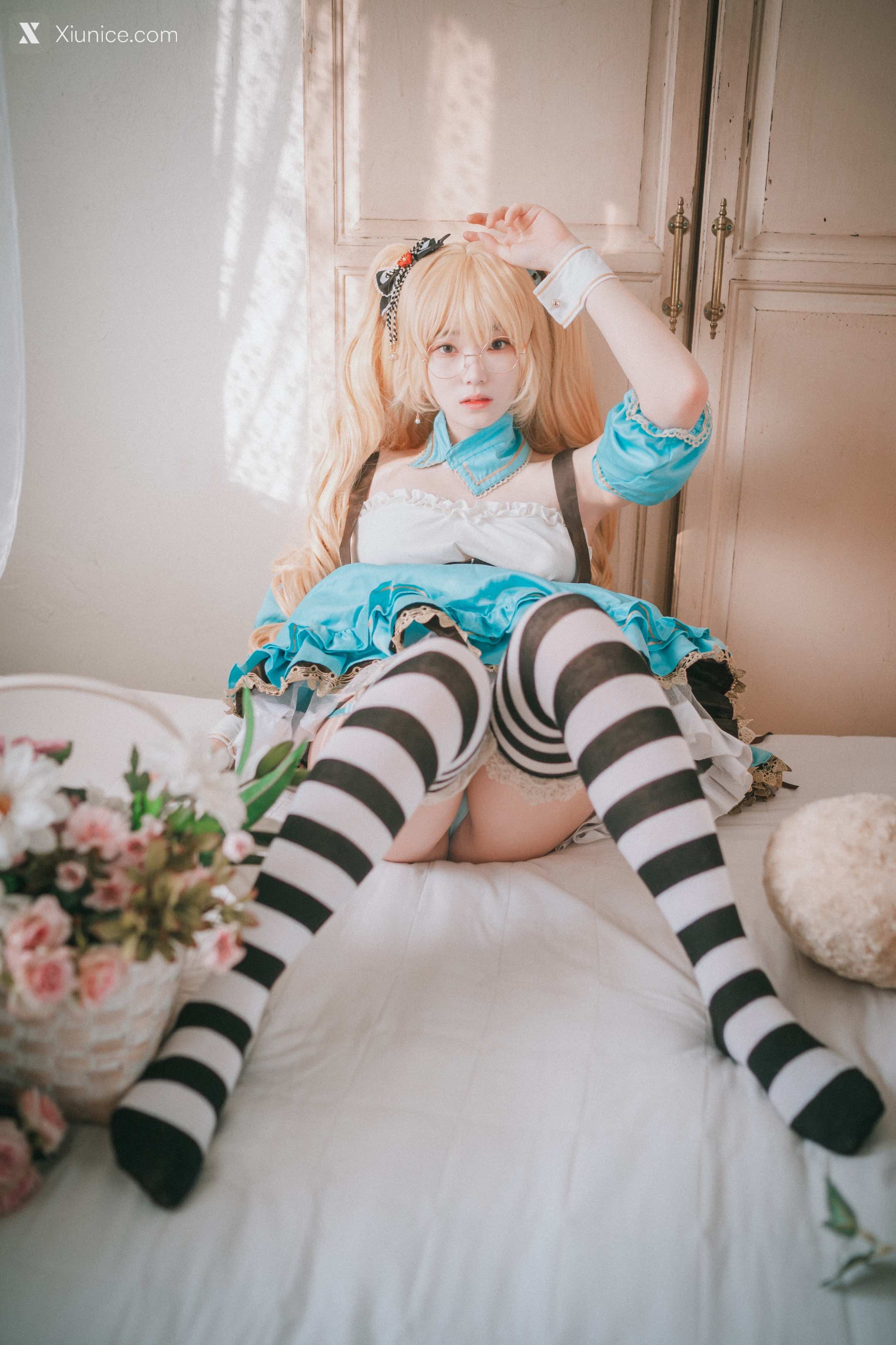 DJAWA Photo – Bambi (밤비) – Alice in Glasses 第20张