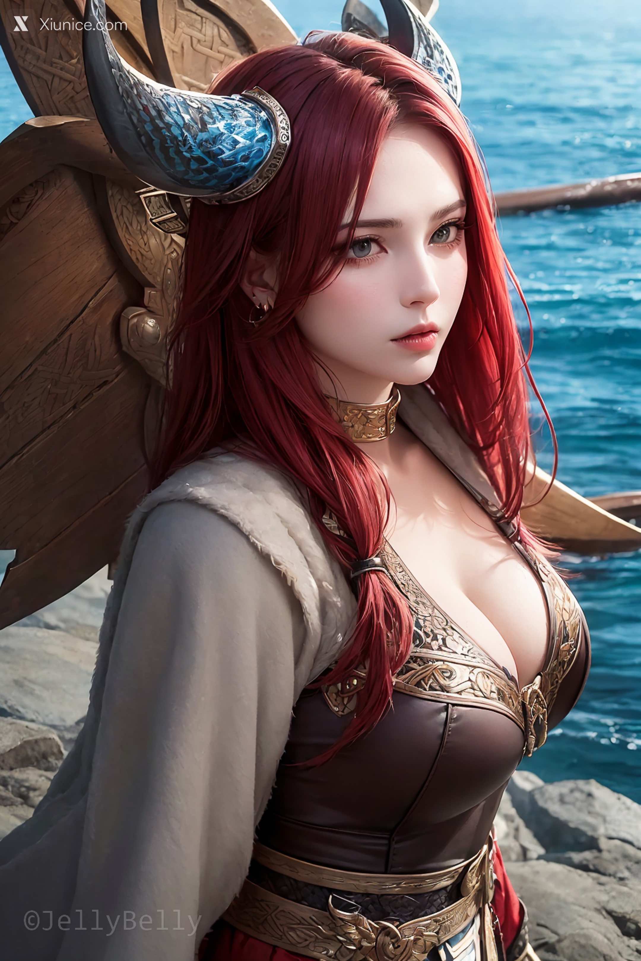 AI Girl – JellyBelly作品 – 女戰士 Part 1 第106张